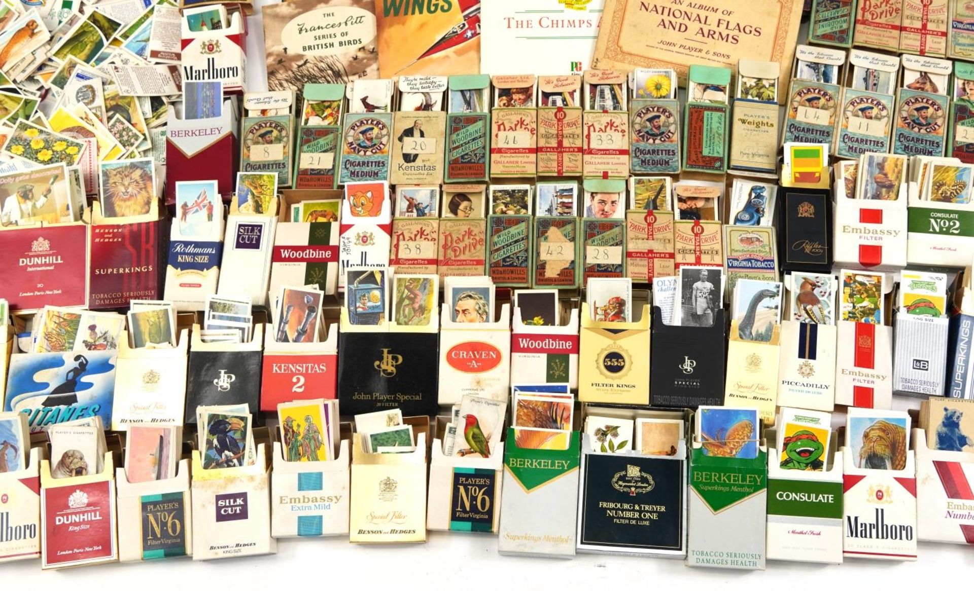 Extensive collection of cigarette and tea cards, some arranged in albums including Brooke Bond - Image 6 of 11