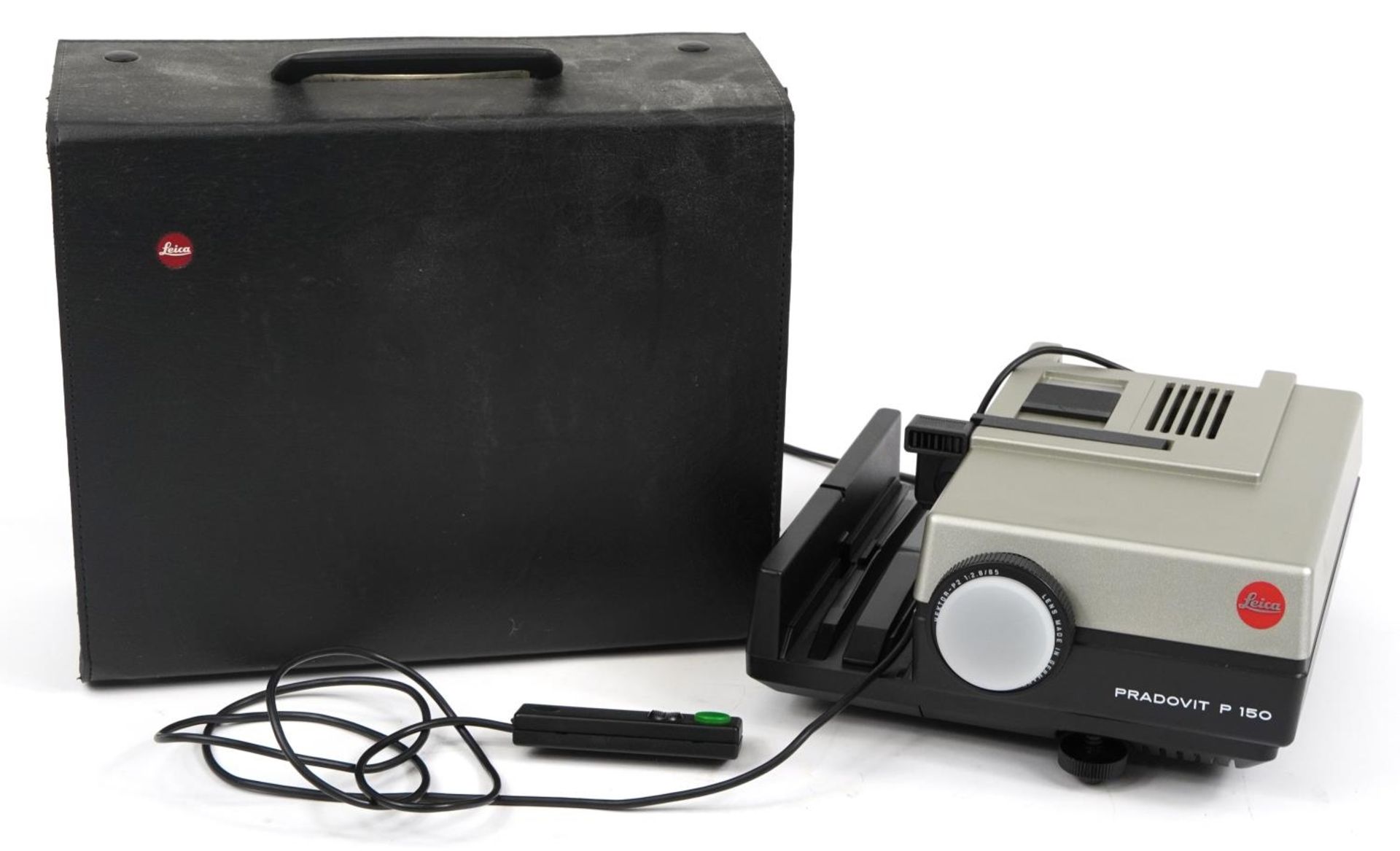 Cased Leica Pradovit P150 slide projector