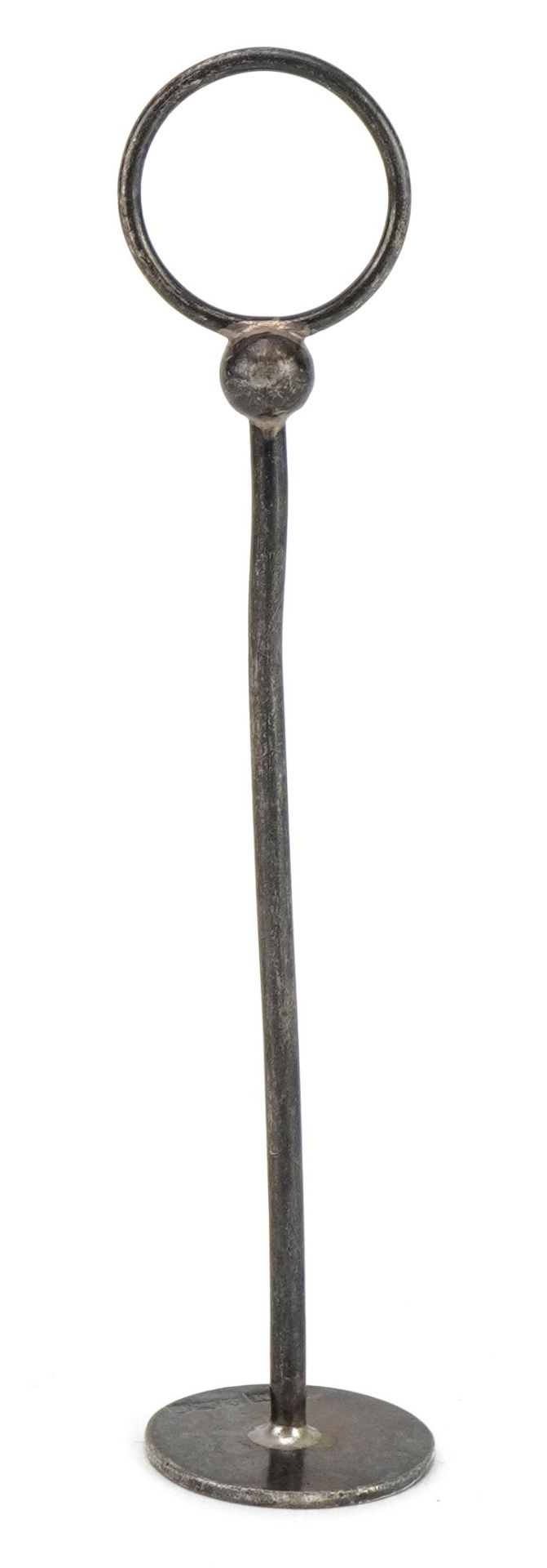 Henry Matthews, Edwardian silver tamper, Birmingham 1906, 11.5cm high, 13.8g - Image 2 of 4