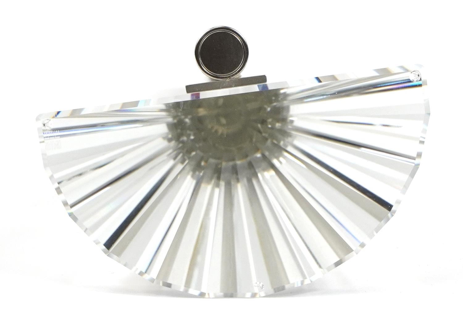 Joel Desgrippes for Swarovski Selection, Solifor Crystal vase with box, 19cm high - Image 4 of 5