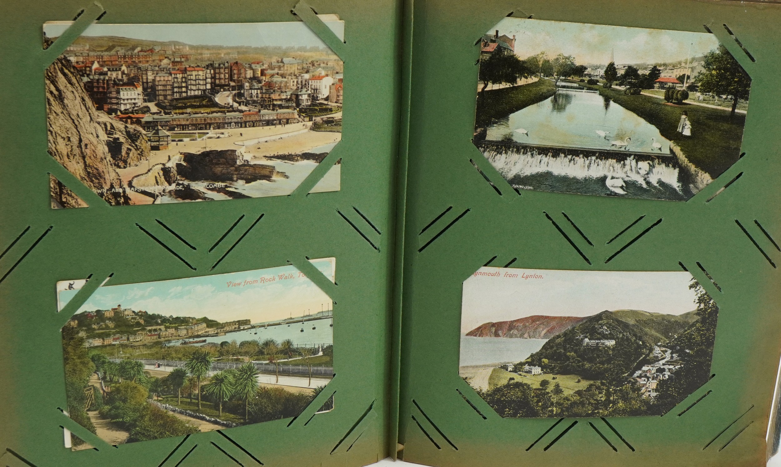 Album of over two hundred topographical postcards - Image 6 of 7