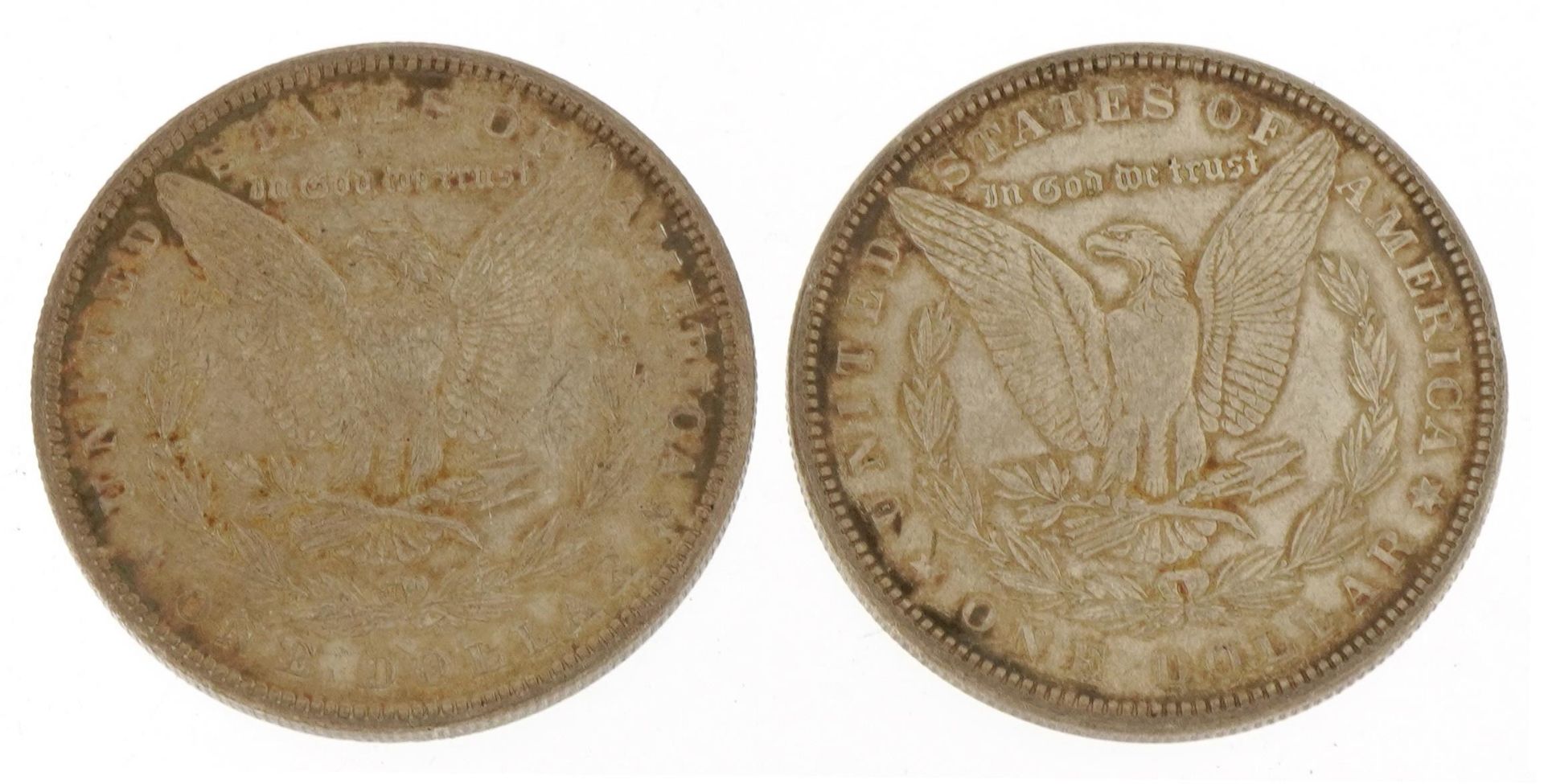 Two united states of America 1882 dollars - Bild 2 aus 2
