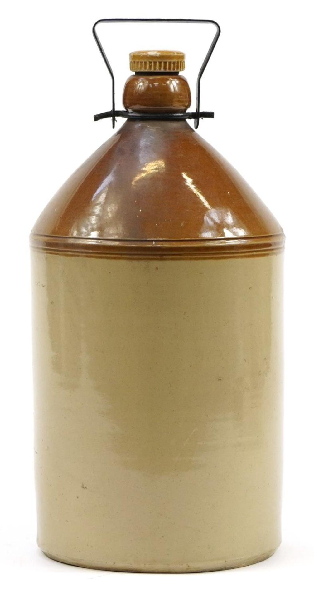 Star Brewery Co of Eastbourne stoneware advertising flagon, 44cm high - Bild 2 aus 3