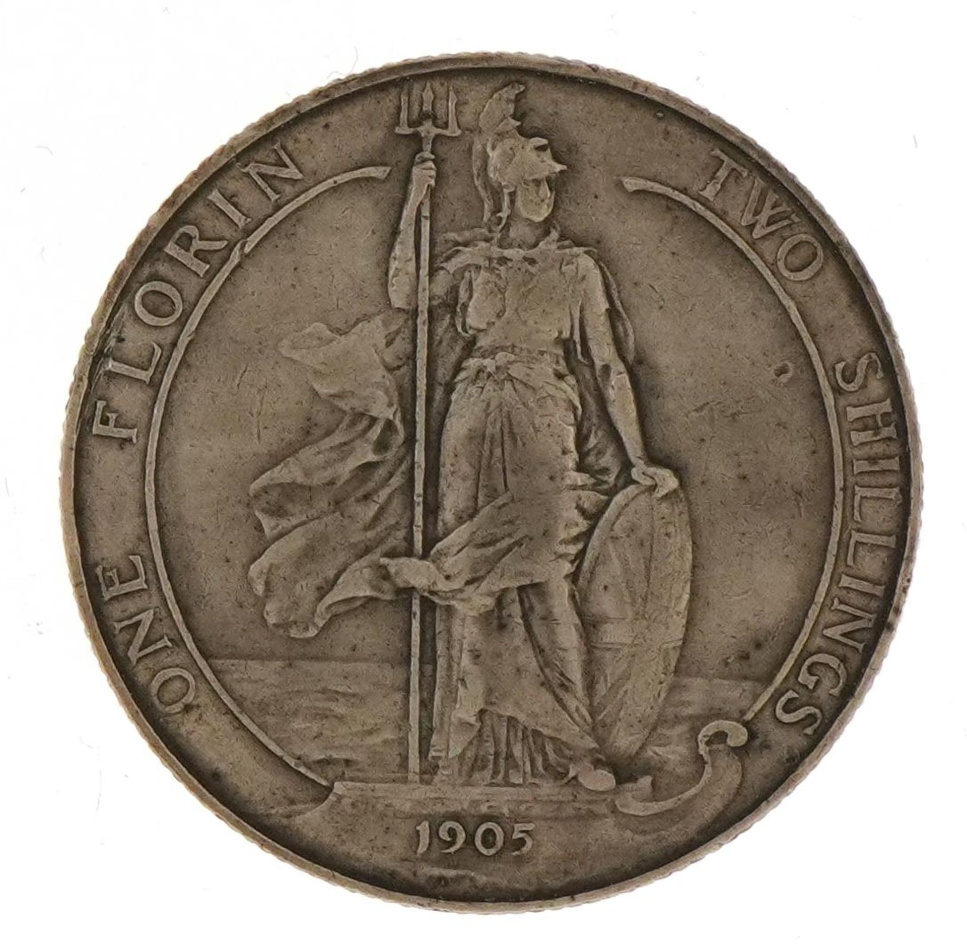 Edward VII 1905 florin For further information on this lot please contact the auctioneer