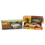 Vintage Corgi Toys diecast James Bond 007 Aston Martin DB5 261 with two figures, special