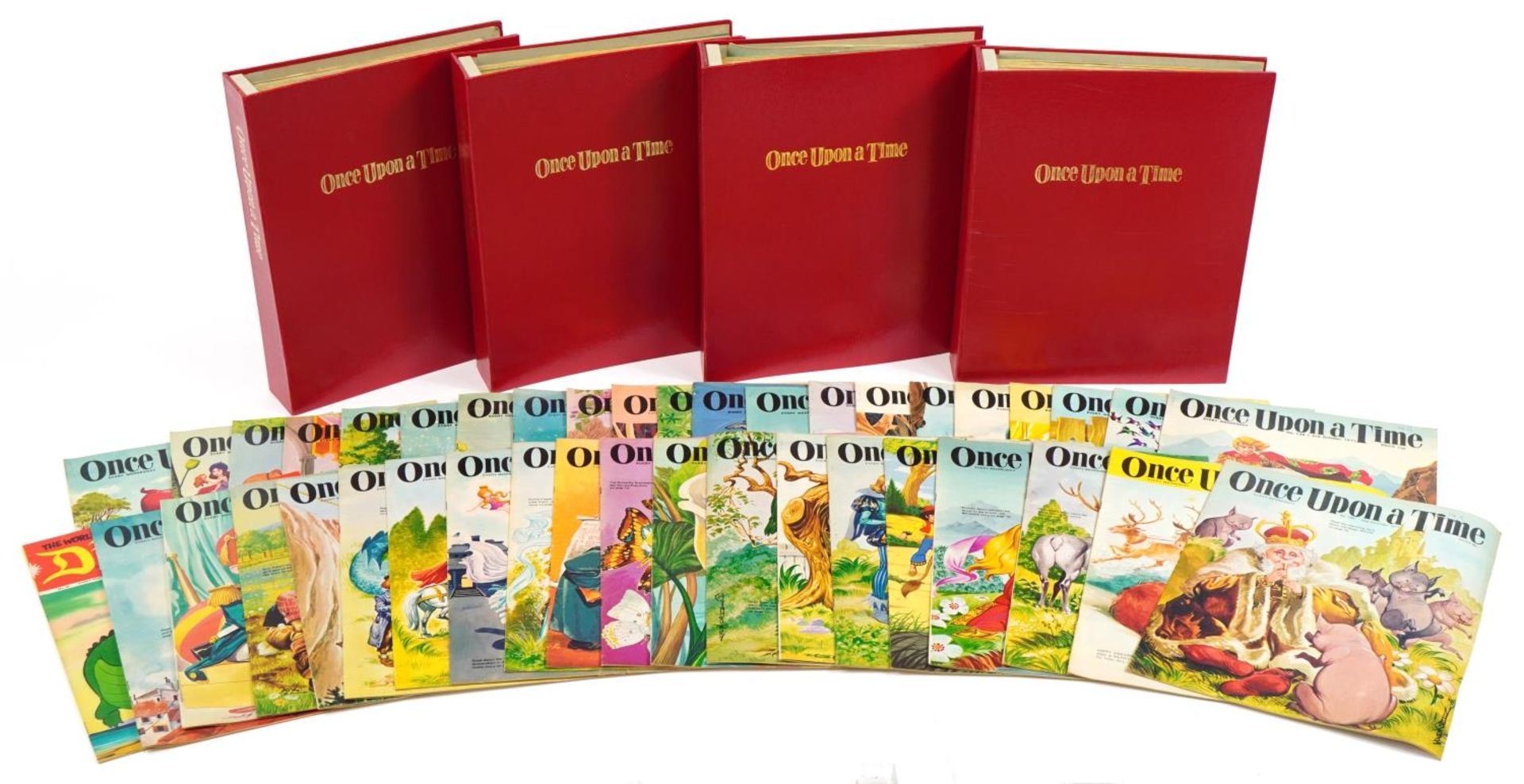 Large collection of 1970s Once Upon a Time fairy tale magazines For further information on this