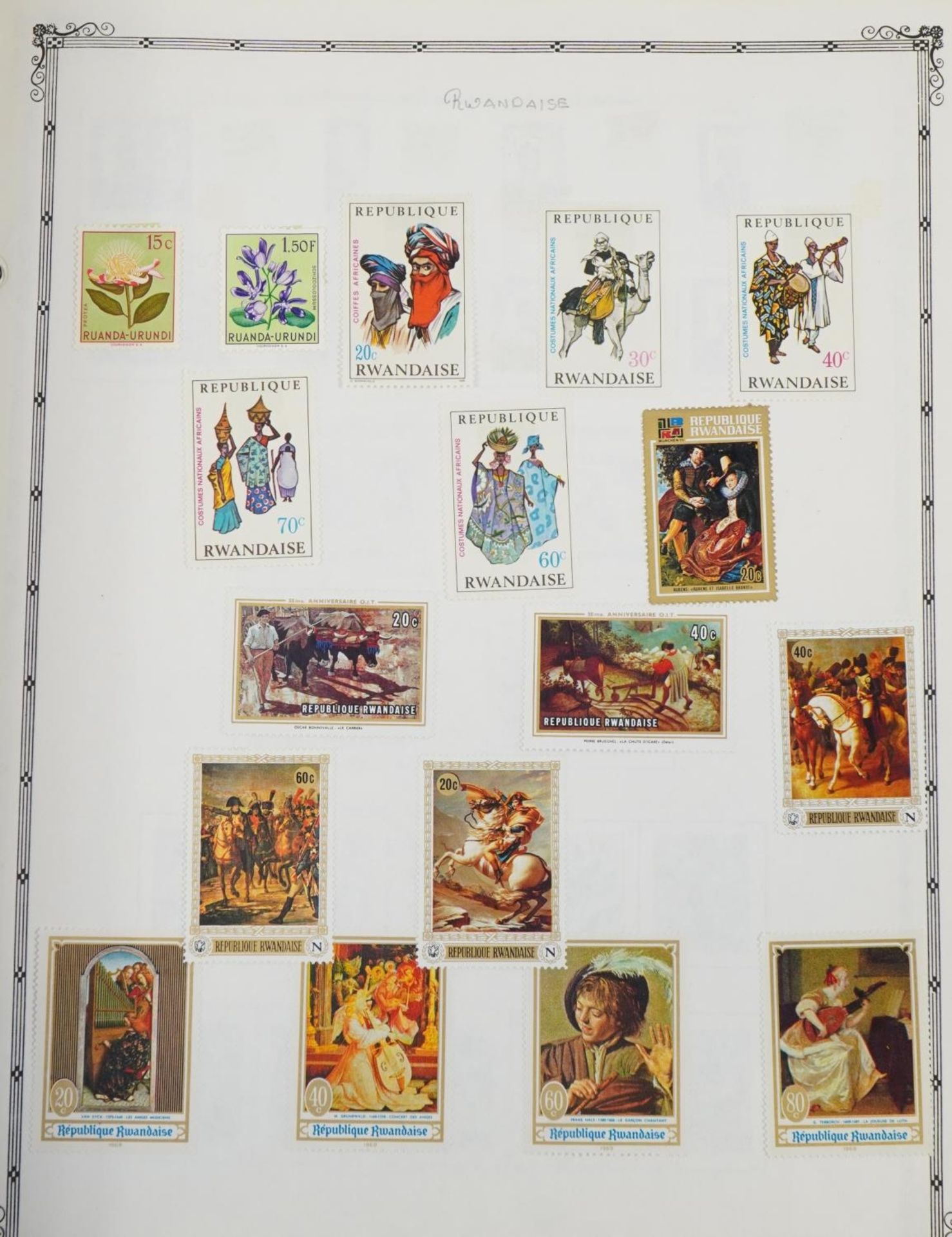 Collection of world stamps arranged in The Crown World Stamp Album For further information on this - Image 2 of 7