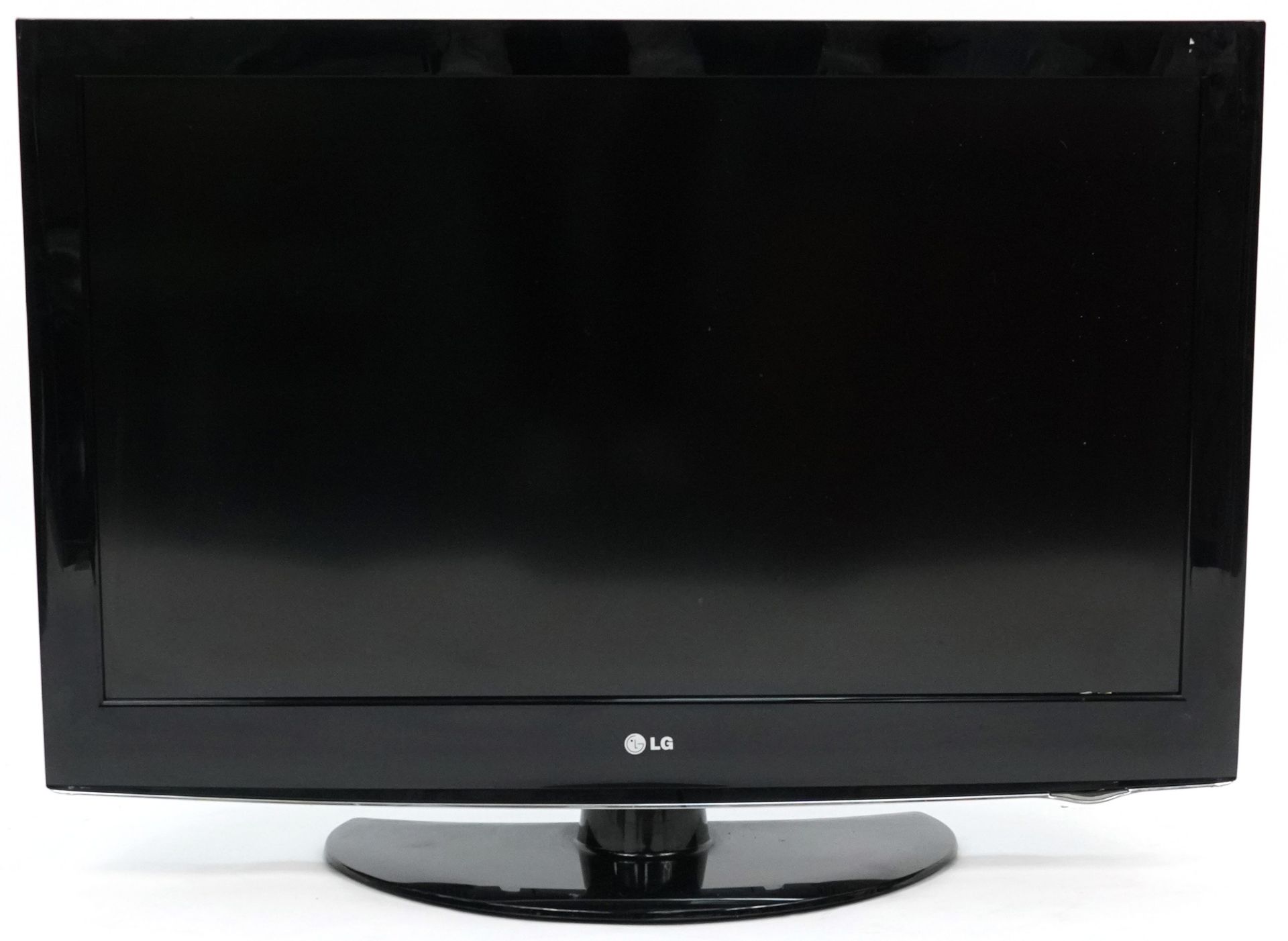 LG 37 inch LCD TV with remote, model 37LH3000 For further information on this lot please contact the