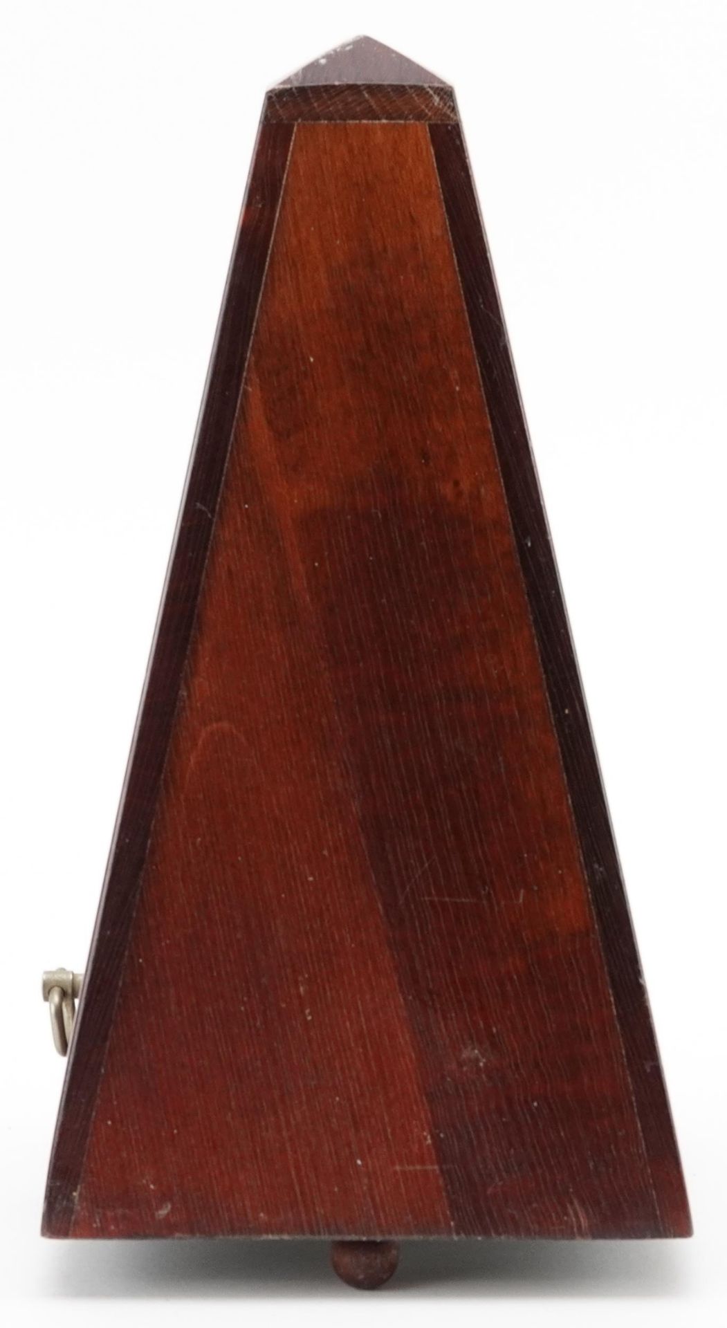 Wooden cased metronome made in Denmark, 22cm high For further information on this lot please contact - Bild 3 aus 4