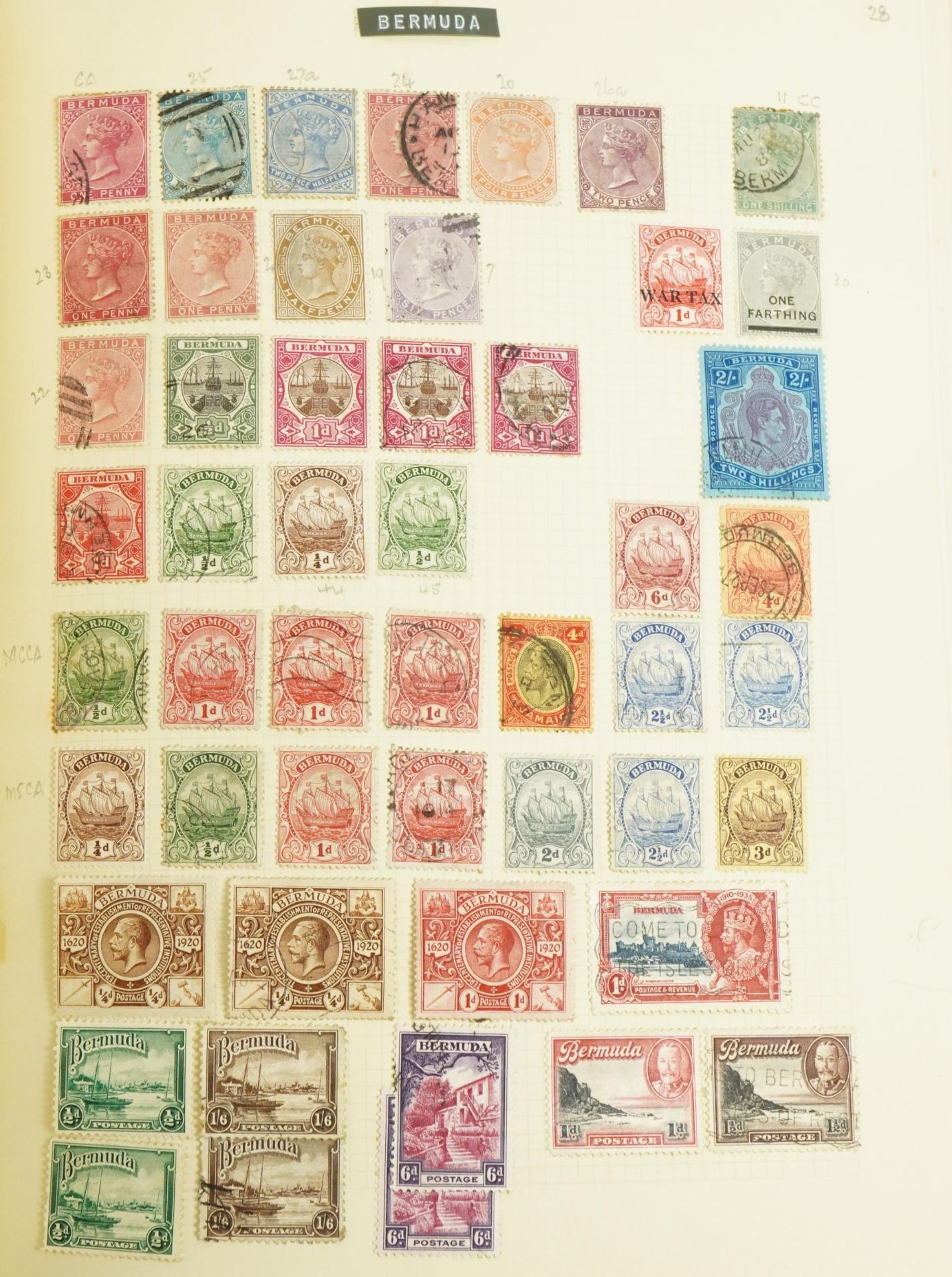 Album of Commonwealth stamps For further information on this lot please contact the auctioneer - Image 7 of 14