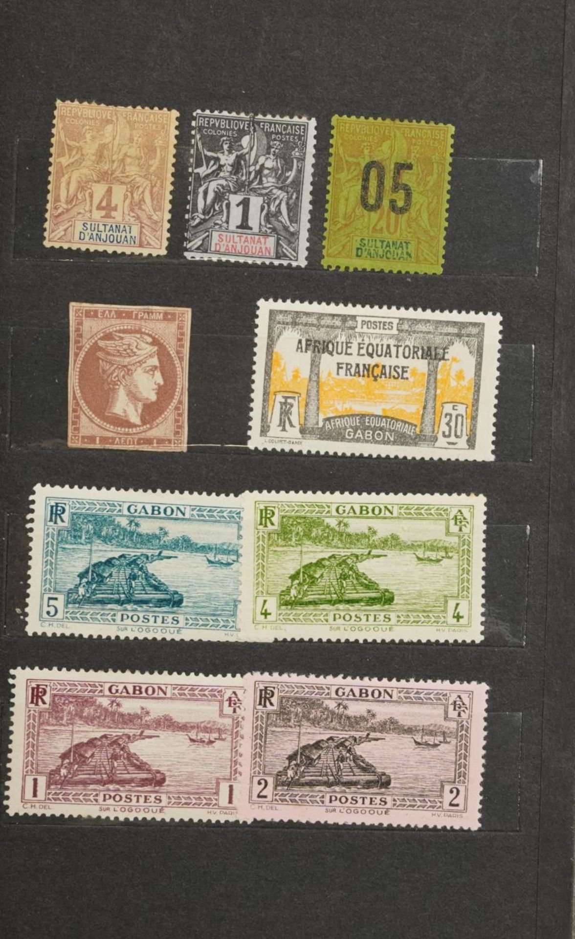 Collection of antique and later world stamps, some arranged in albums, including Denmark and - Image 11 of 13