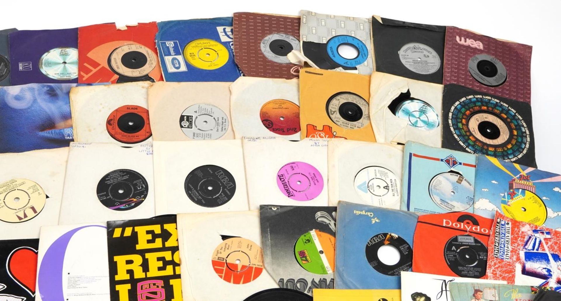 45rpm records including Denise Lasalle For further information on this lot please contact the - Image 4 of 10