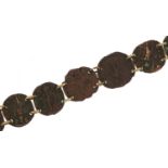 Roman coin set bracelet, 21cm in length For further information on this lot please contact the