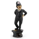 Originalities Country Characters Collection policeman by Peter Mook, 44.5cm high For further