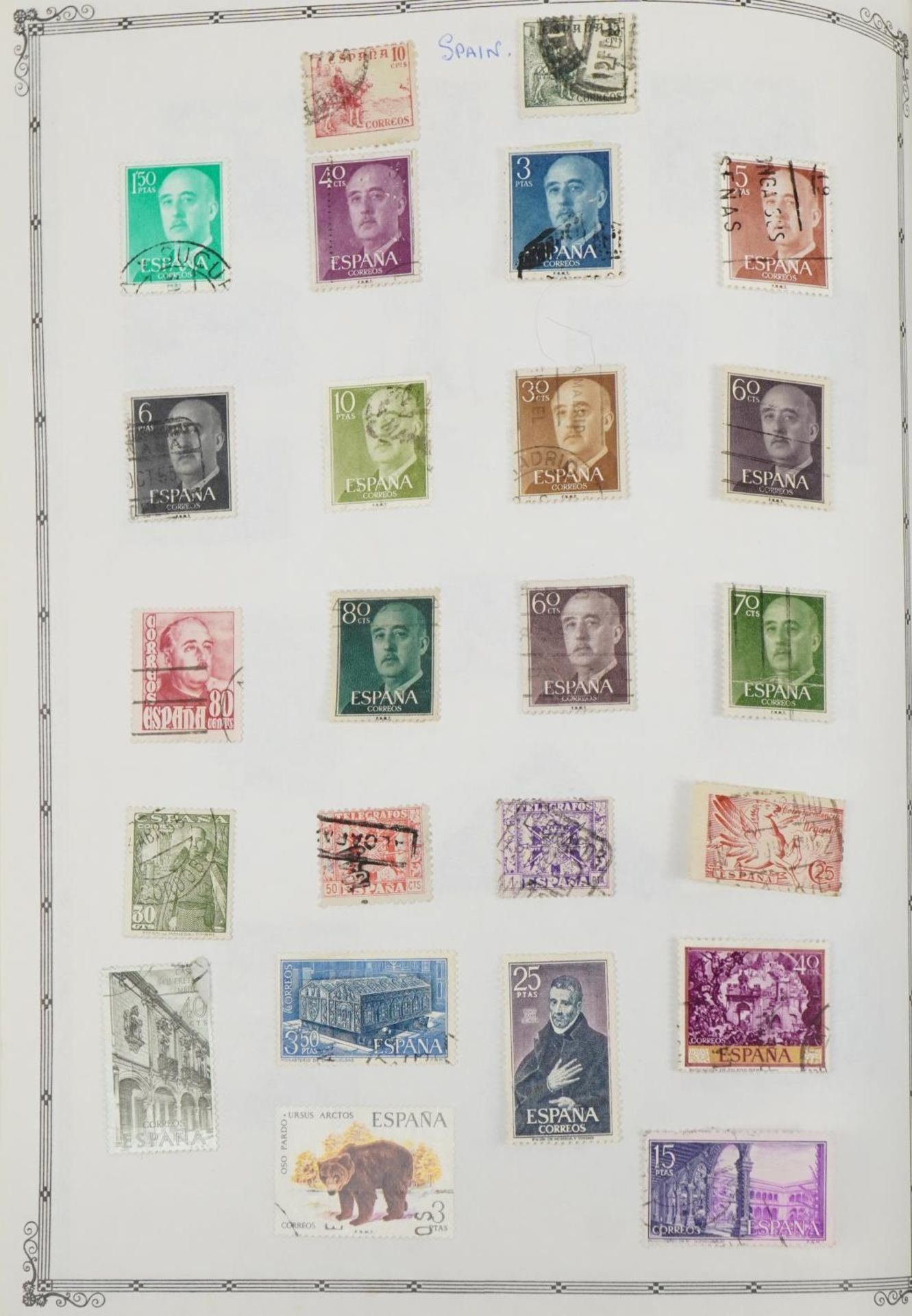 Collection of world stamps arranged in The Crown World Stamp Album For further information on this - Image 4 of 7