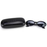 Pair of ladies Gucci sunglasses with case For further information on this lot please contact the