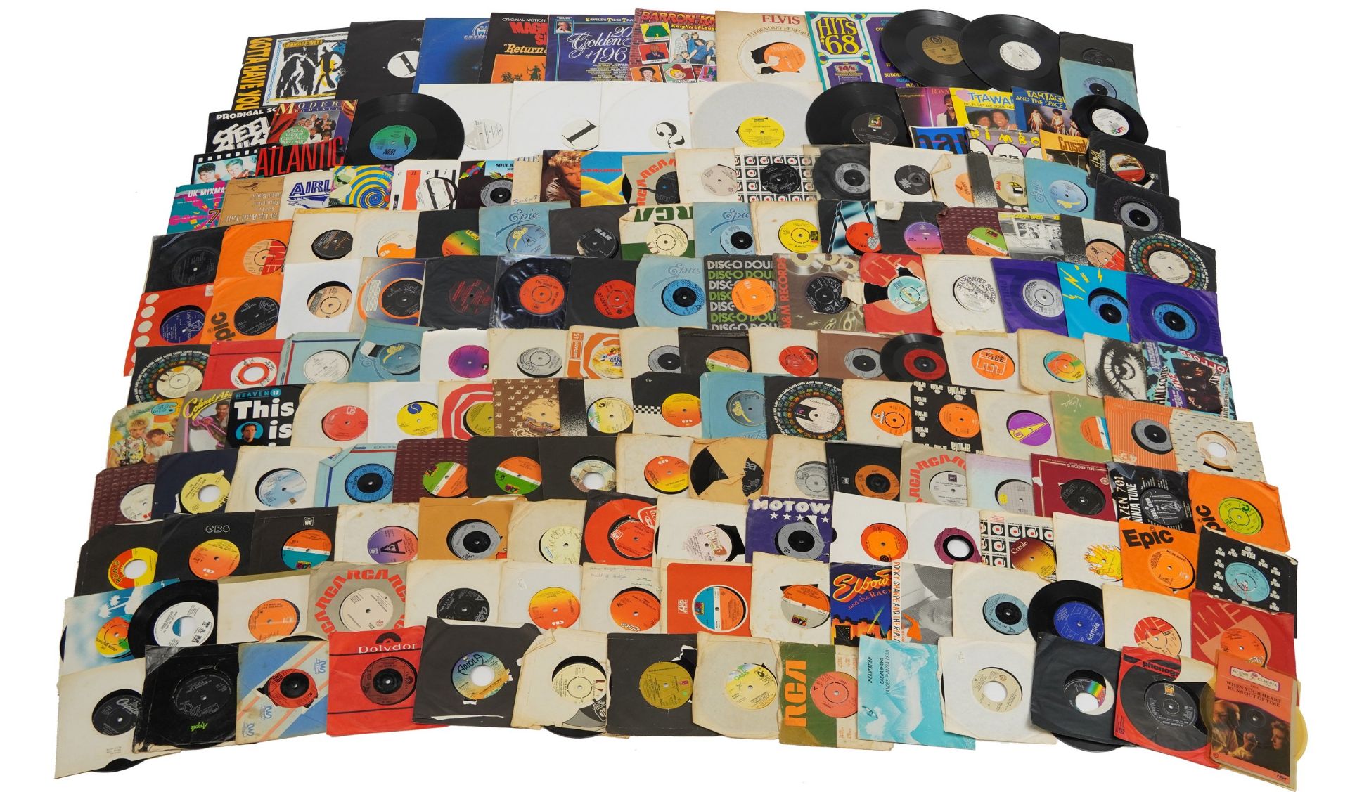 Vinyl LP records and 45rpm records including Ronnie Laws For further information on this lot