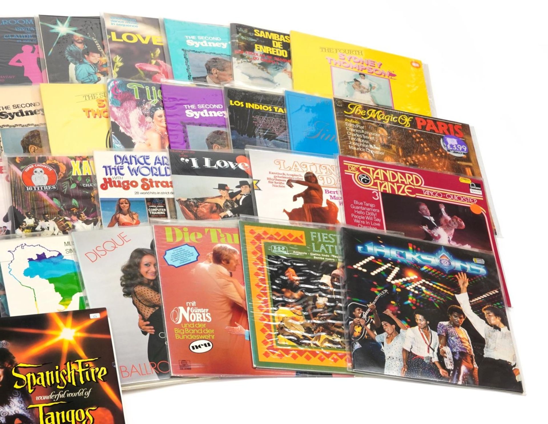 Predominantly Latin and classical vinyl LP records including Sydney Thompson, Eddie Cochran, - Bild 4 aus 4