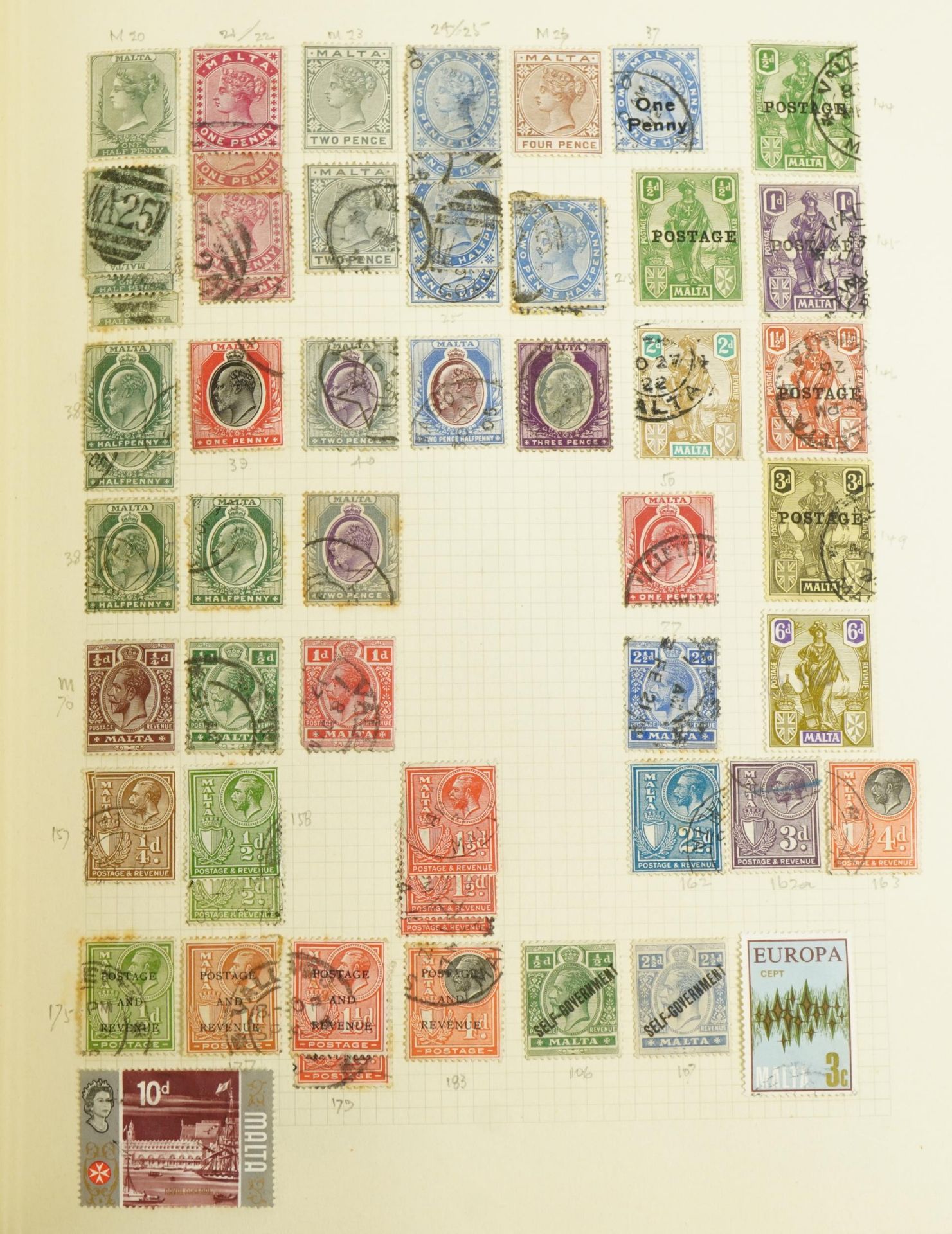 Album of Commonwealth stamps For further information on this lot please contact the auctioneer