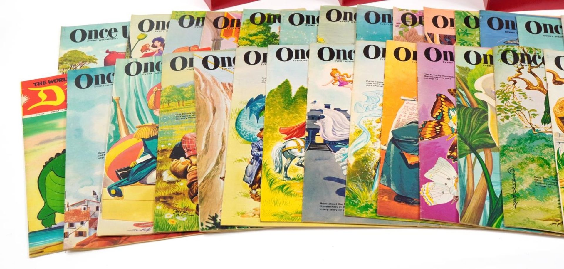 Large collection of 1970s Once Upon a Time fairy tale magazines For further information on this - Image 2 of 4