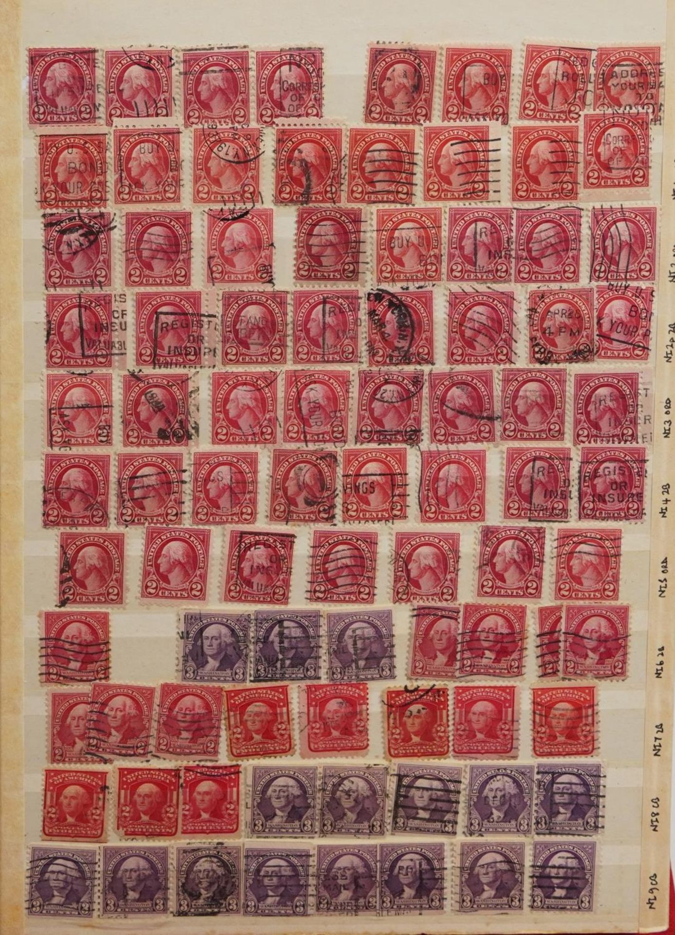 World stamps arranged in thirteen albums including Great Britain, South Africa, USA, Canada, Isle of - Image 8 of 12