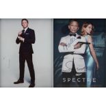 Two James Bond interest Daniel Craig photographs including Spectre and one signed in ink by the