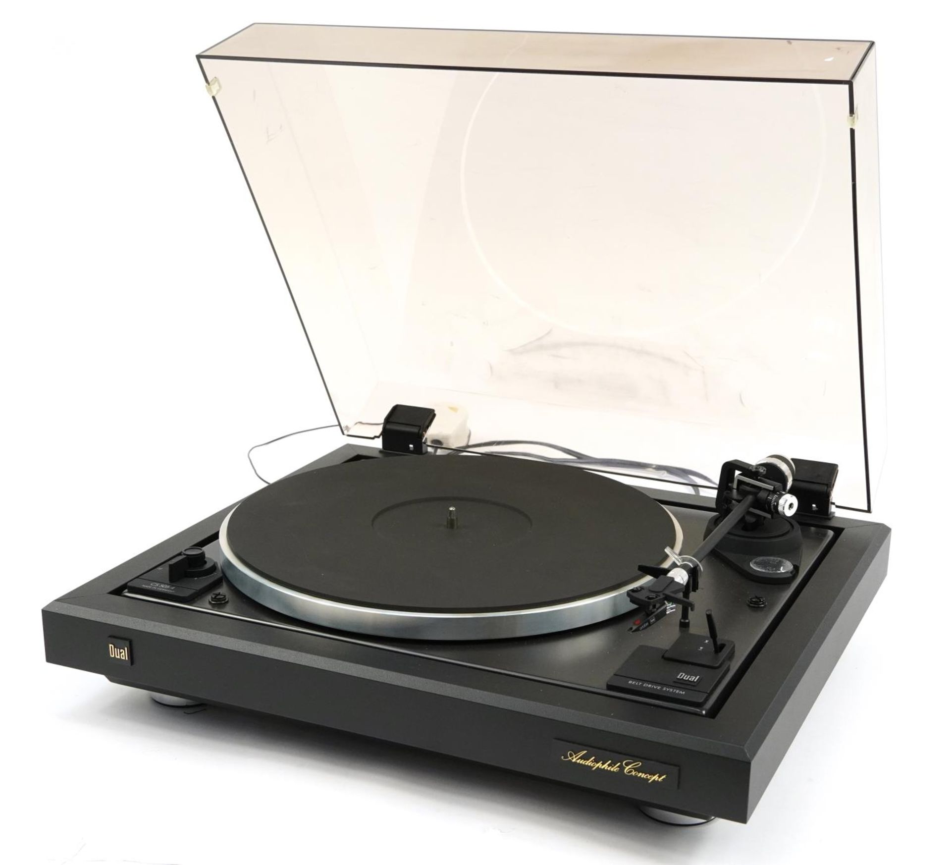 Audiophile Concept dual belt drive system turntable, model CS 505-4 For further information on - Image 2 of 4