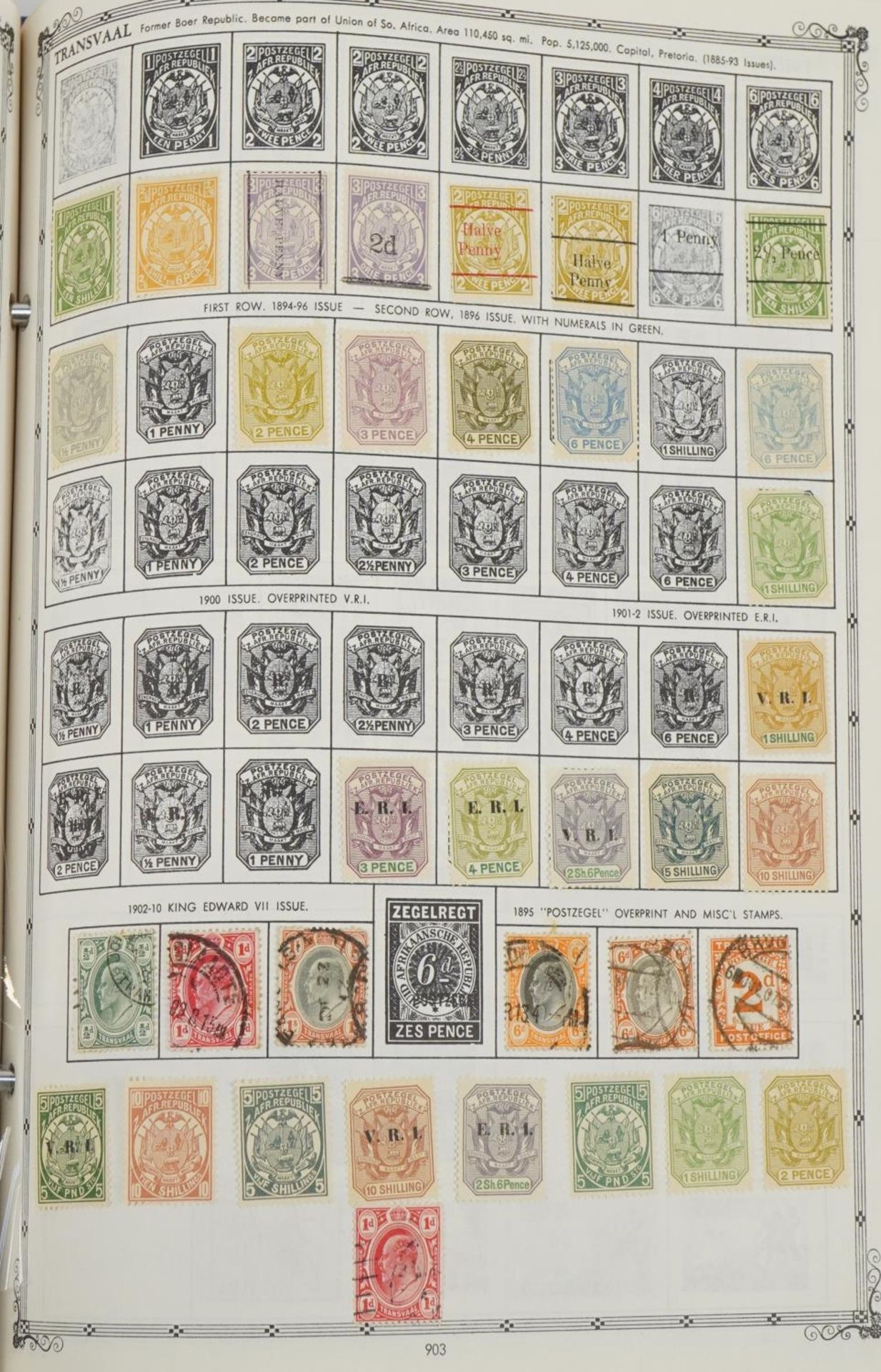 Collection of world stamps arranged in The Crown World Stamp Album For further information on this - Image 6 of 7