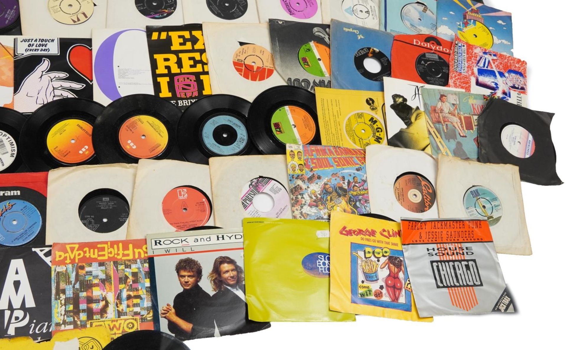 45rpm records including Denise Lasalle For further information on this lot please contact the - Image 10 of 10