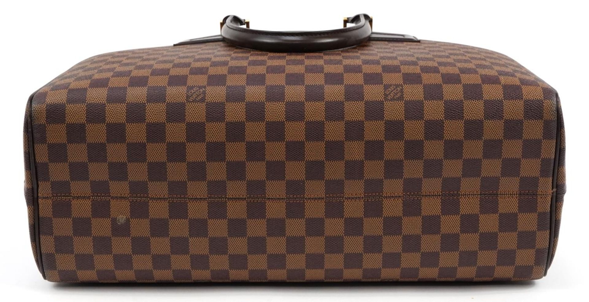 Louis Vuitton Damier Ebene Nolita satchel bag with two canvas straps, date code SP0939, 32cm x 44. - Image 7 of 7