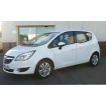 2015 manual Vauxhall S-D Monocab Meriva Life, 1.4 petrol five door hatchback, Reg GY65 JVV, One