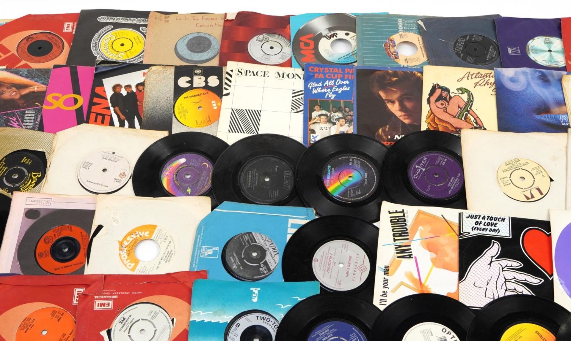 45rpm records including Denise Lasalle For further information on this lot please contact the - Image 3 of 10