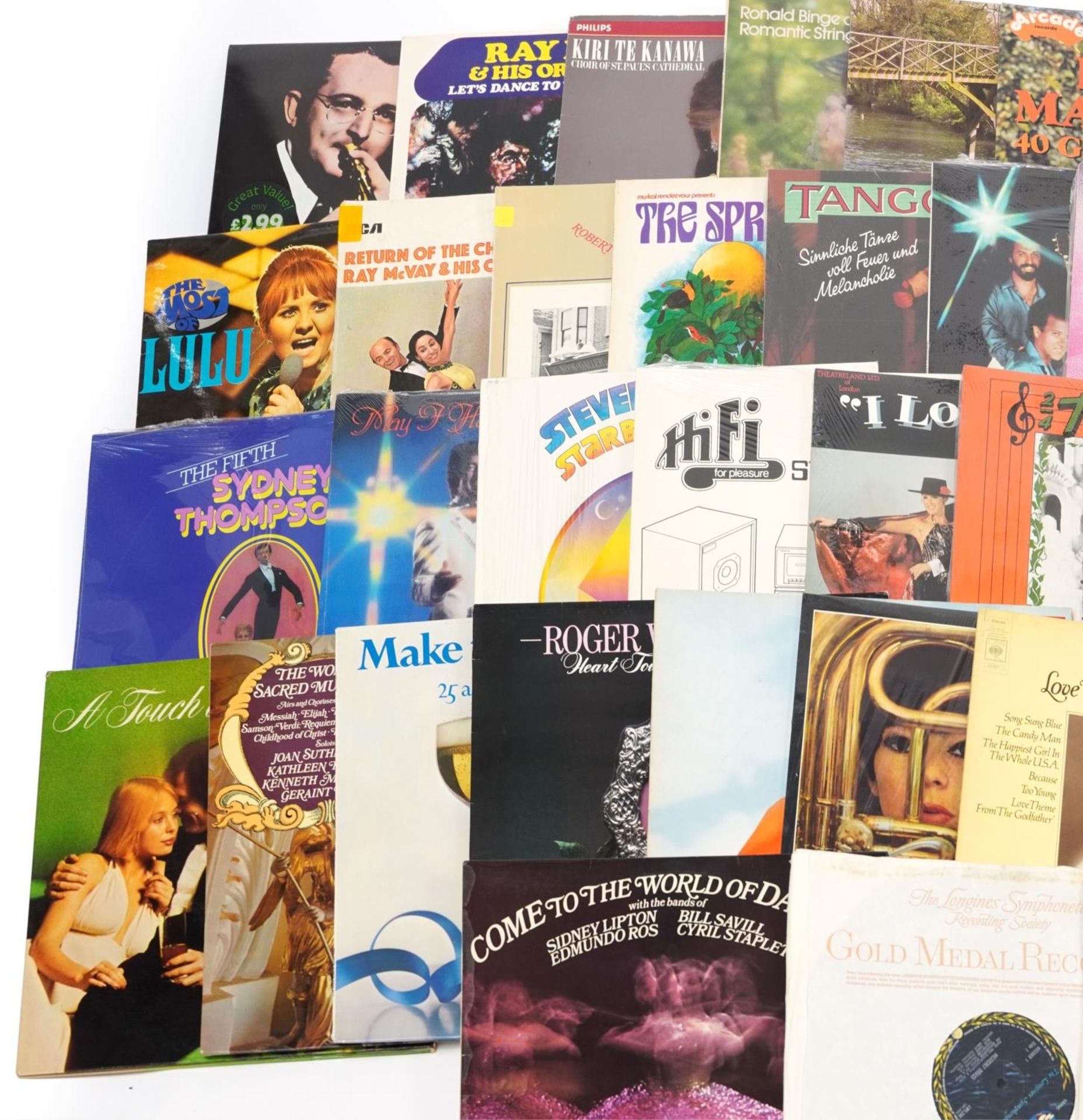 Predominantly Latin and classical vinyl LP records including Tony Evans, Sydney Thompson, Ray - Bild 2 aus 5