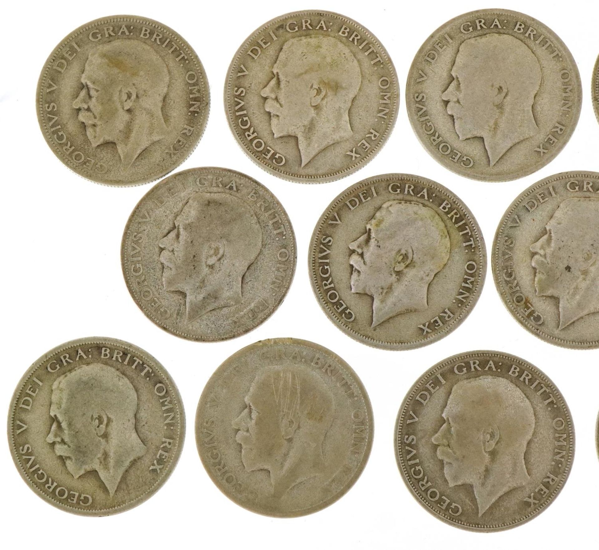 British pre decimal, pre 1947 half crowns, 232.8g For further information on this lot please contact - Image 2 of 6