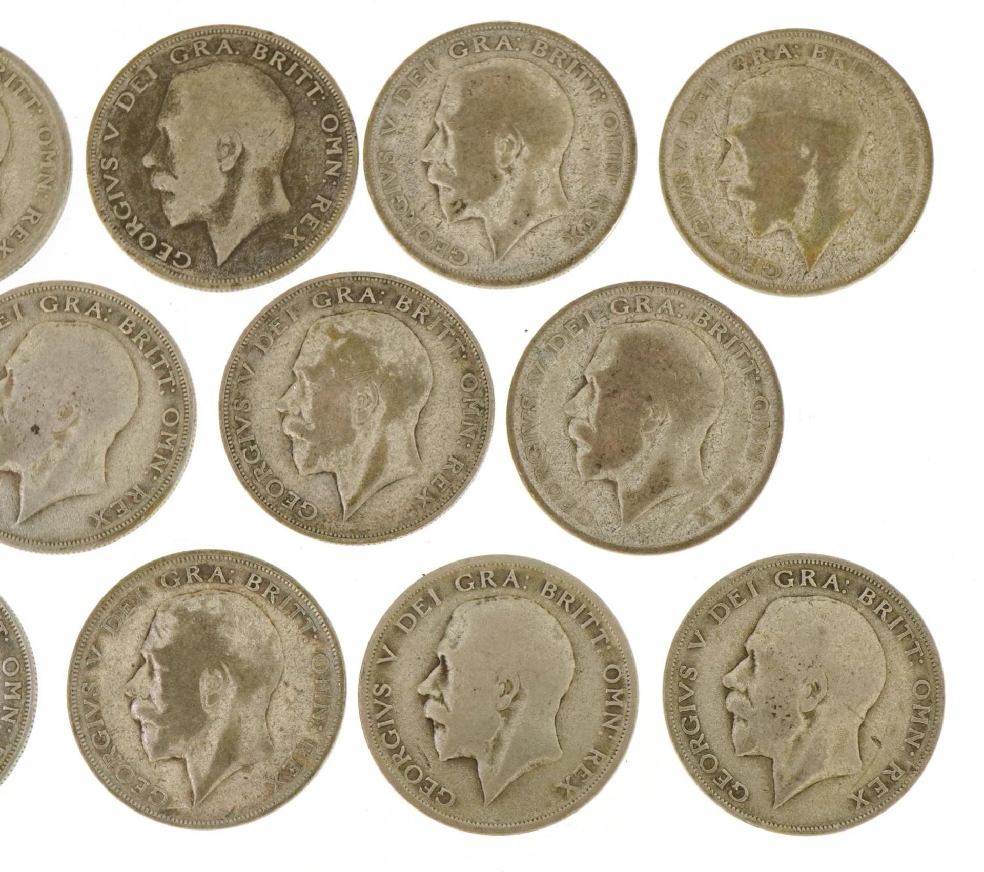 British pre decimal, pre 1947 half crowns, 232.8g For further information on this lot please contact - Image 3 of 6