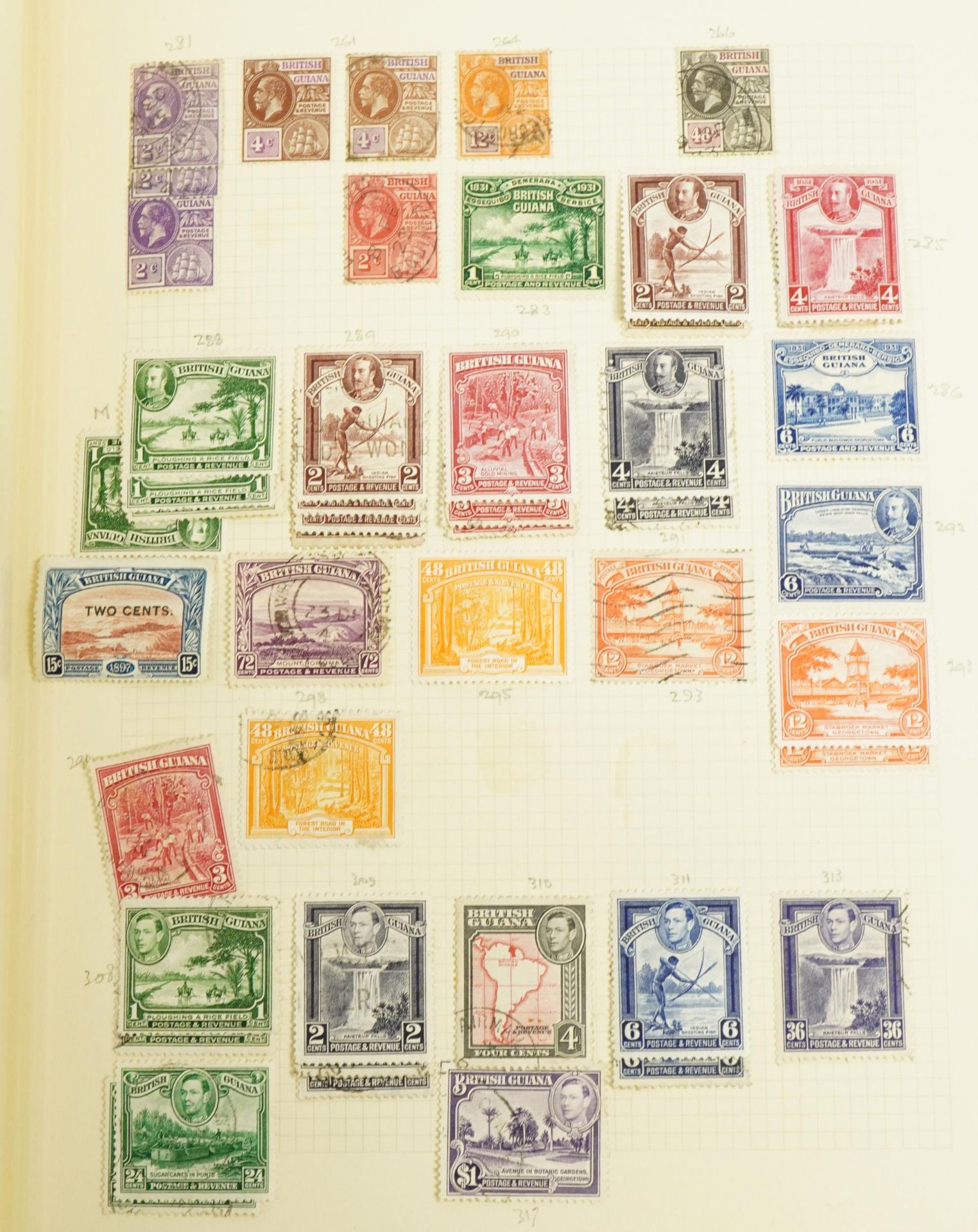 Album of Commonwealth stamps For further information on this lot please contact the auctioneer - Image 4 of 14
