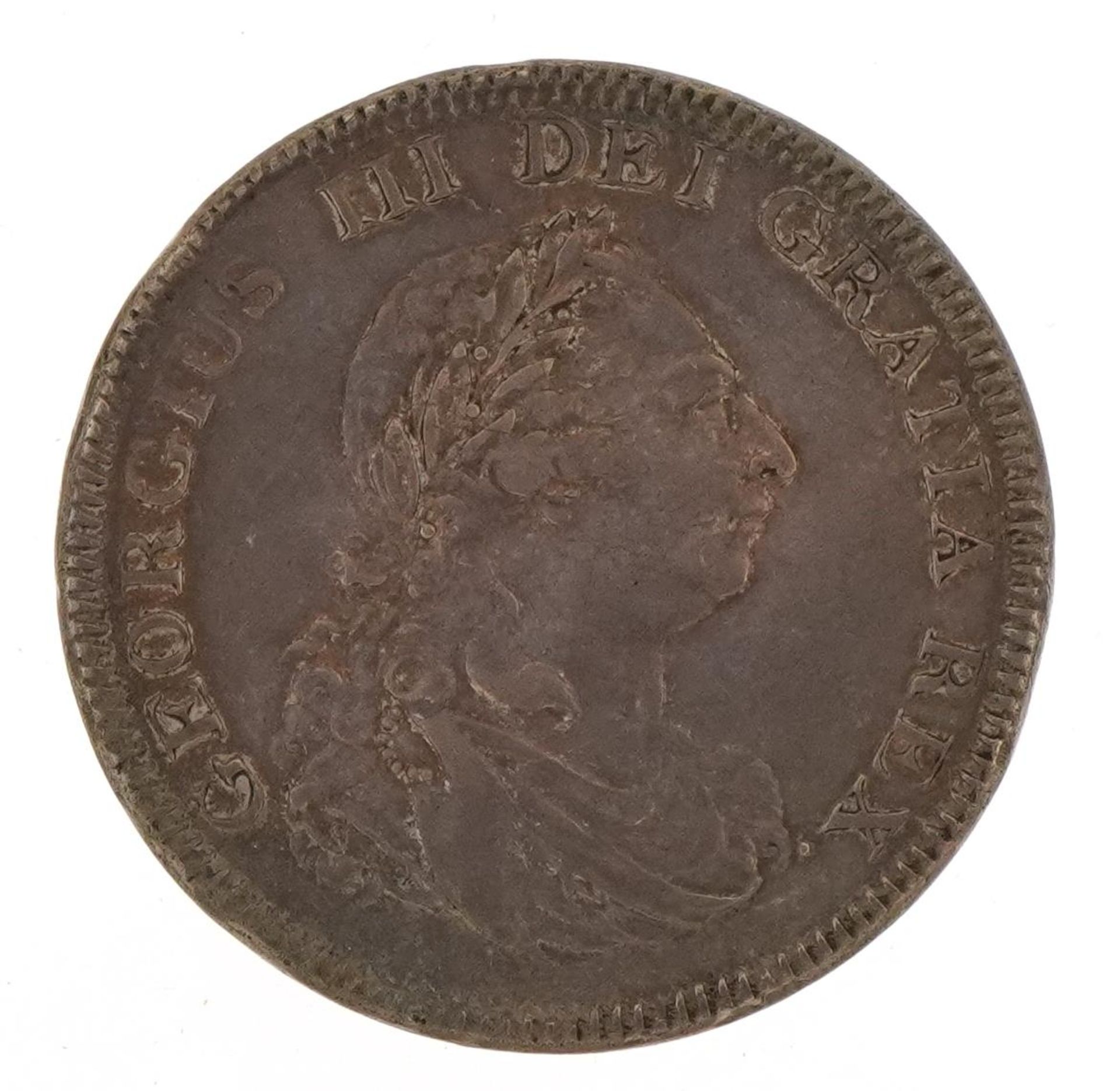 George III 1804 Bank of England five shillings dollar For further information on this lot please - Image 2 of 2