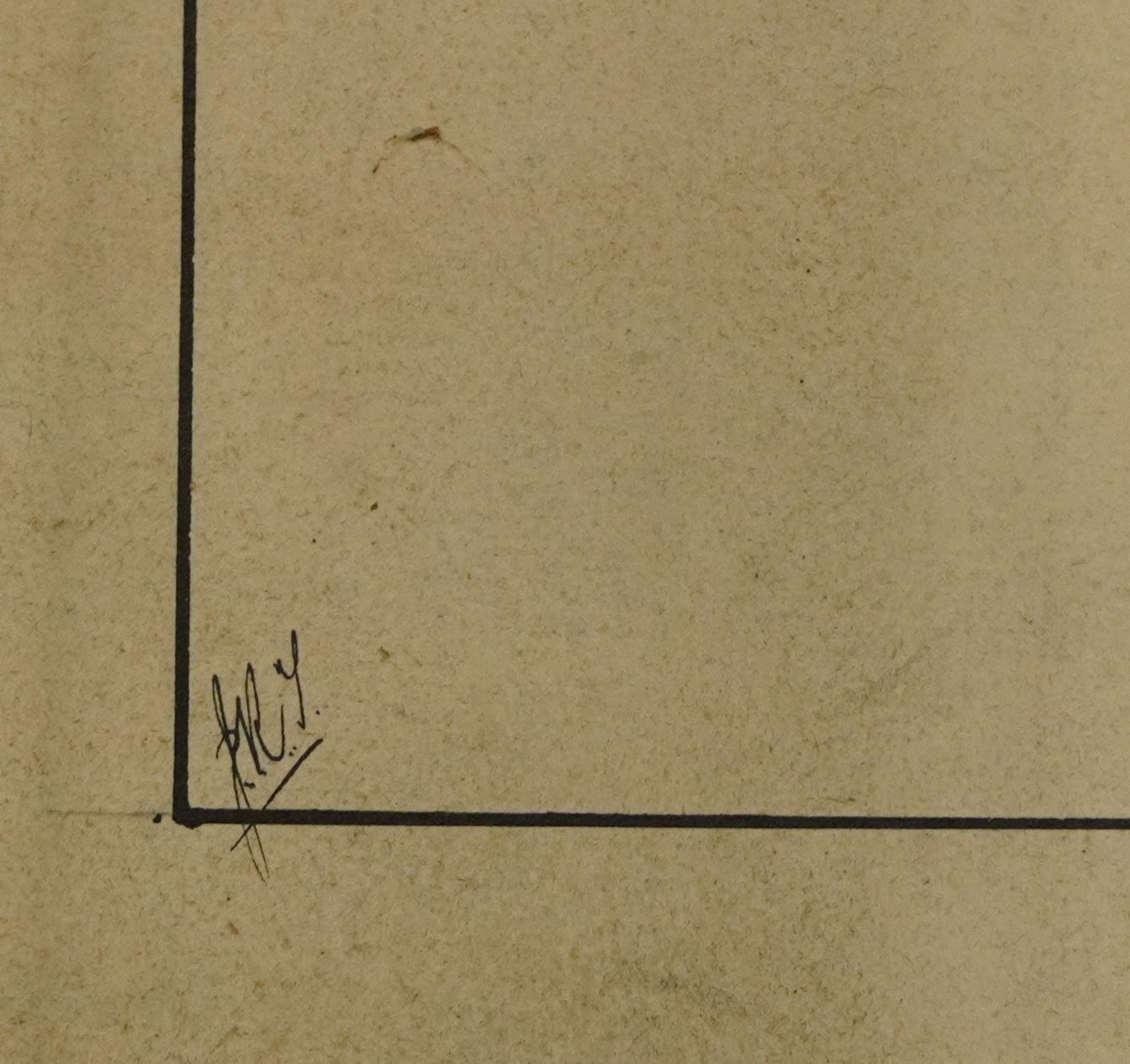 Six Eastbourne Borough canvas road plans, Rear of Gore Park Road, cross sections, alternations to - Image 8 of 14