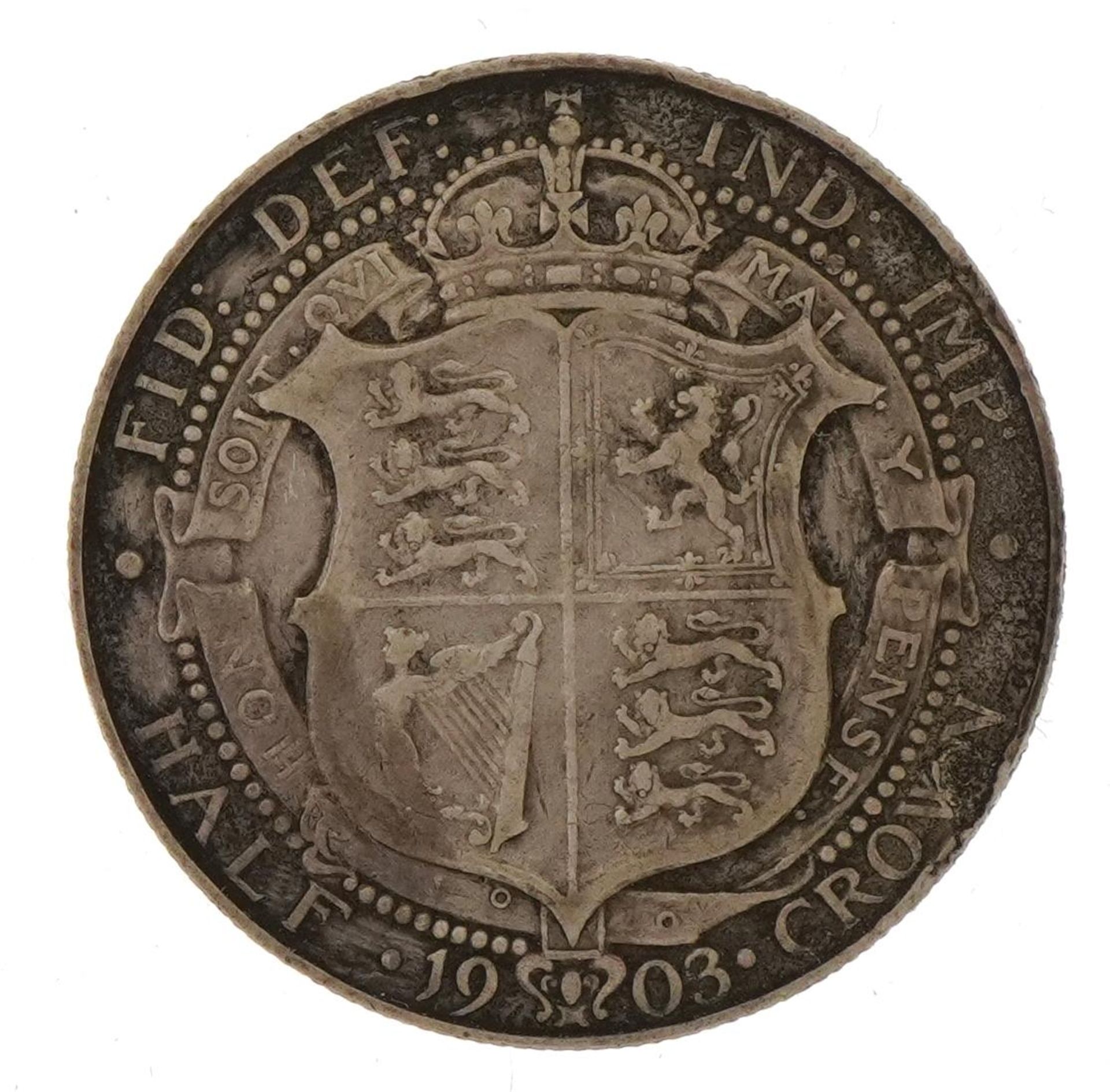 Edward VII 1903 half crown For further information on this lot please contact the auctioneer