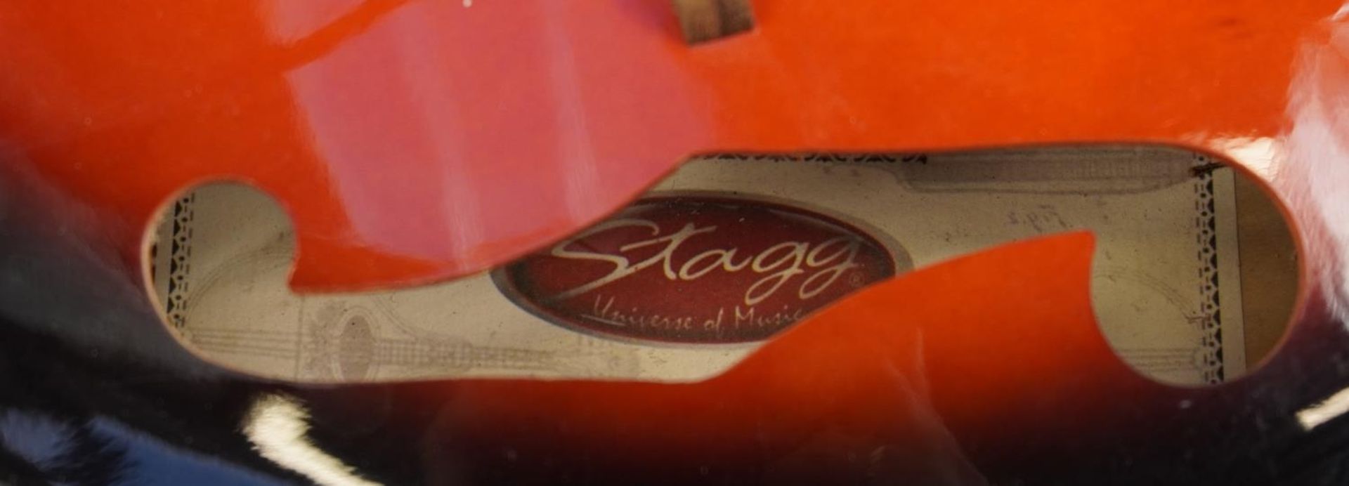 Stagg hand made mandolin model M20, numbered 0805/72, 79cm in length For further information on this - Image 3 of 4