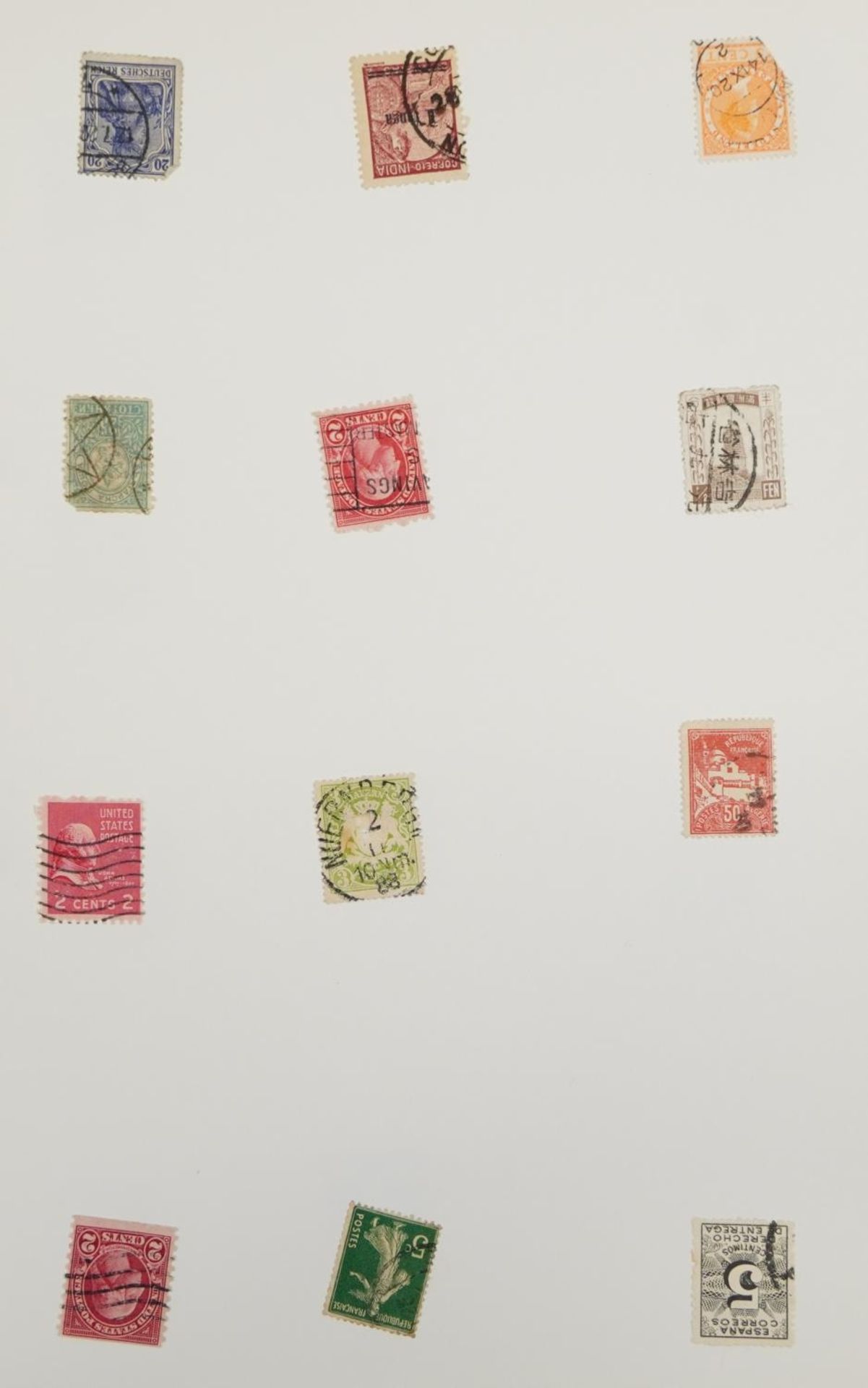 World stamps arranged in thirteen albums including Great Britain, Cyprus, Gibraltar, Mexico, Uruguay - Image 8 of 10