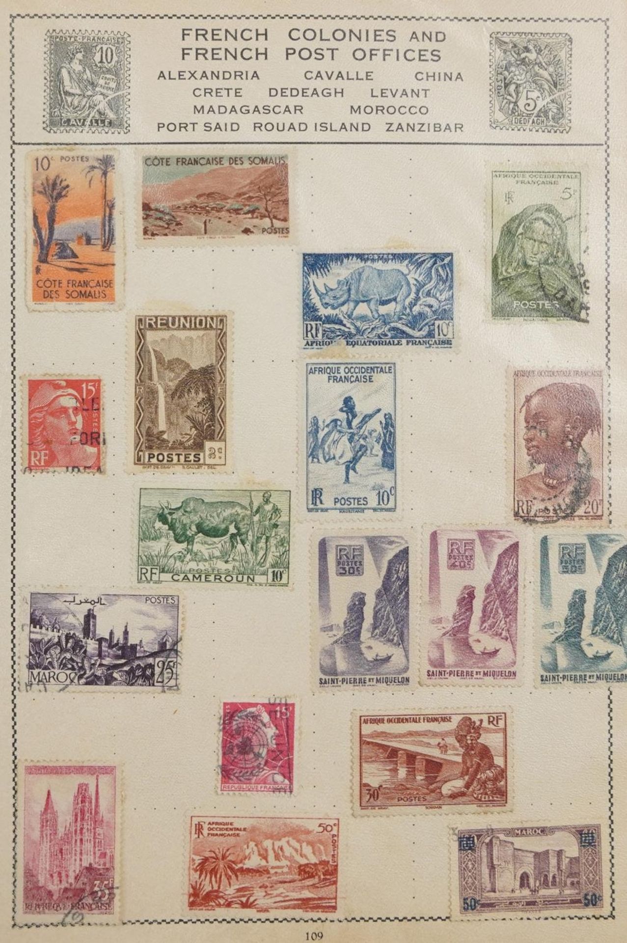World stamps arranged in thirteen albums including Great Britain, Cyprus, Gibraltar, Mexico, Uruguay