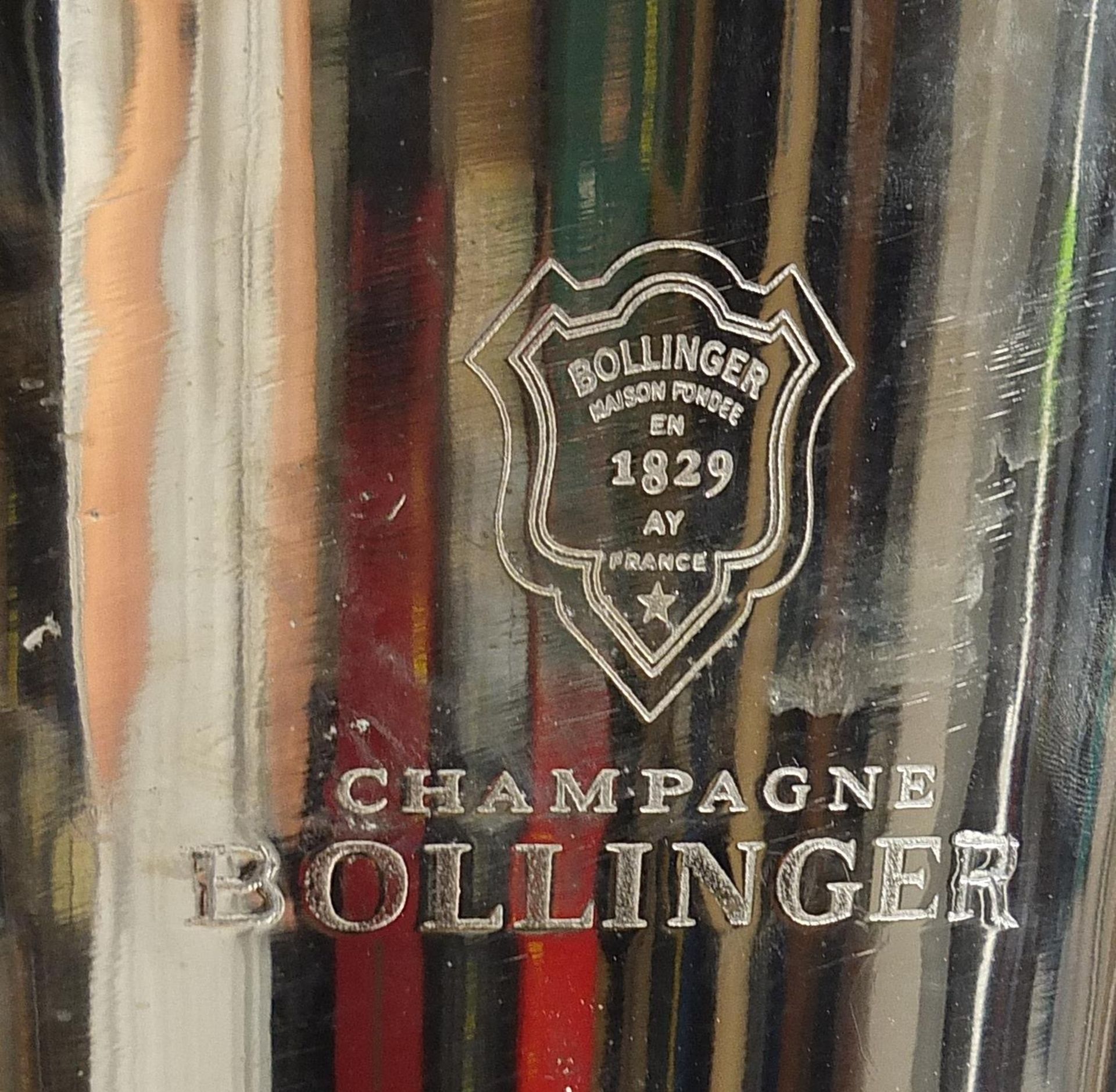 Floor standing Bollinger style Champage ice bucket, 80cm high For further information on this lot - Image 4 of 4