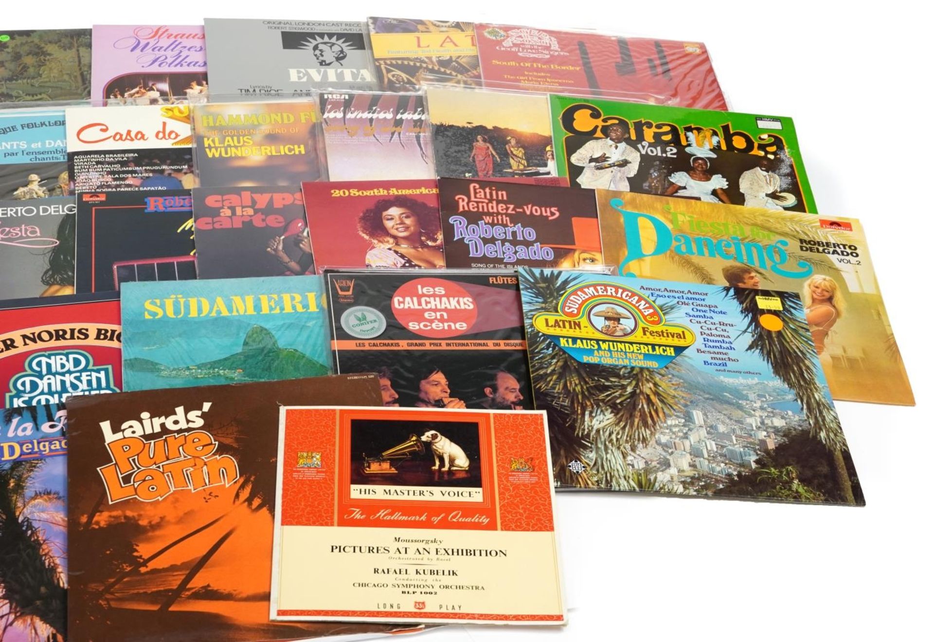 Predominantly Latin and classical vinyl LP records including Roberto Delgado, Hugo Strasser, The - Image 4 of 4