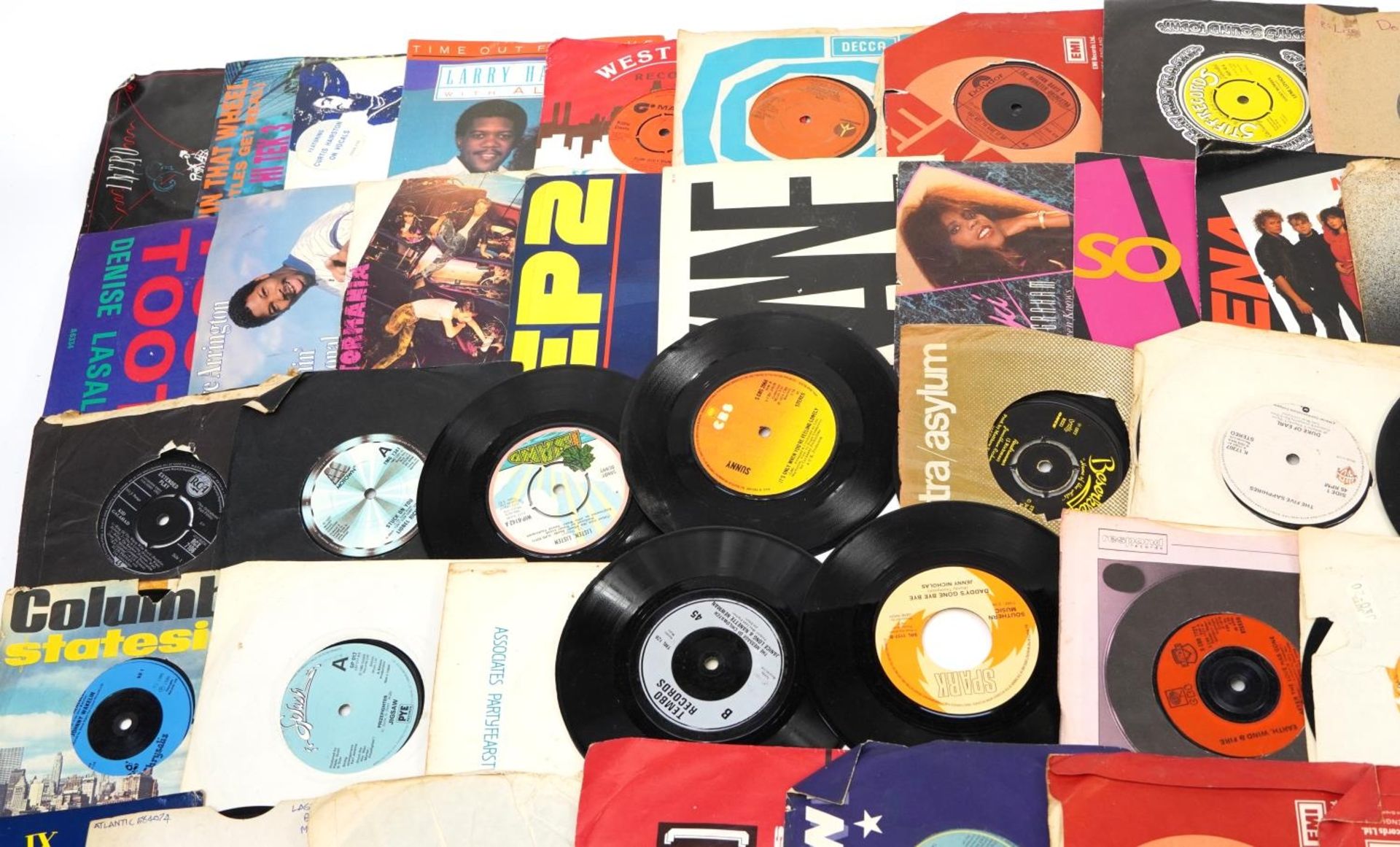 45rpm records including Denise Lasalle For further information on this lot please contact the - Image 2 of 10
