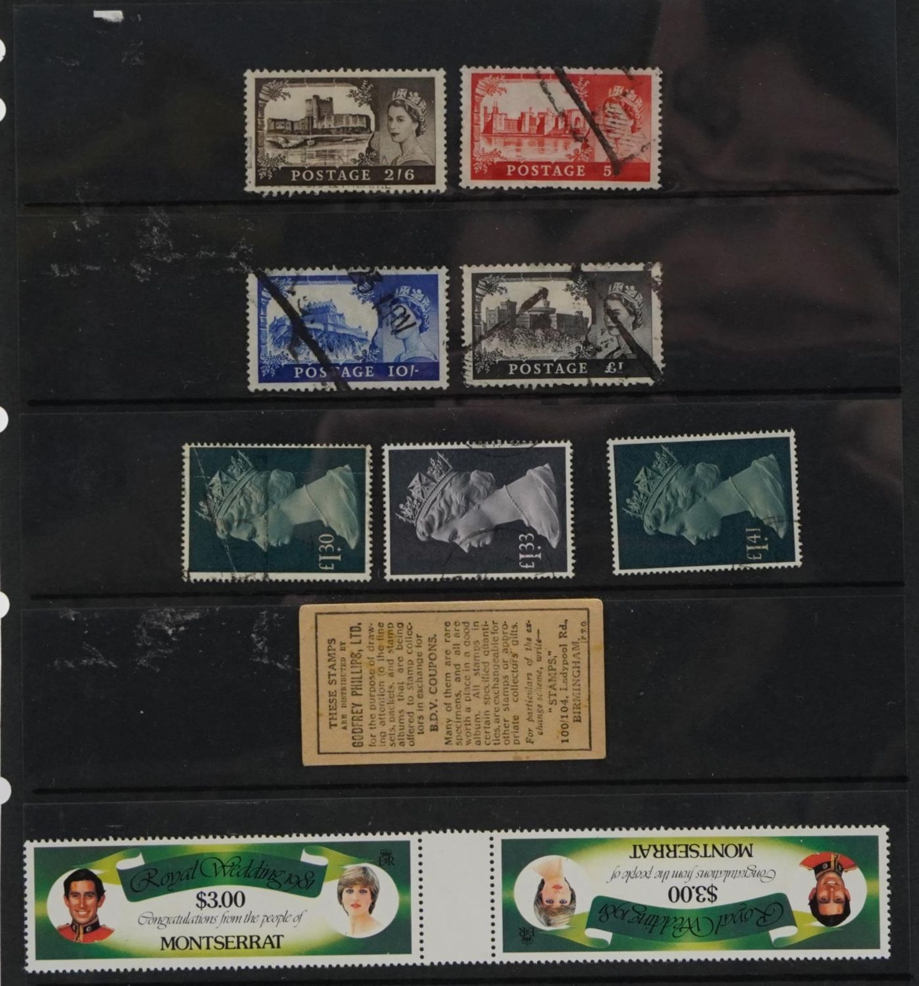 World stamps arranged in thirteen albums including Great Britain, Cyprus, Gibraltar, Mexico, Uruguay - Image 2 of 10