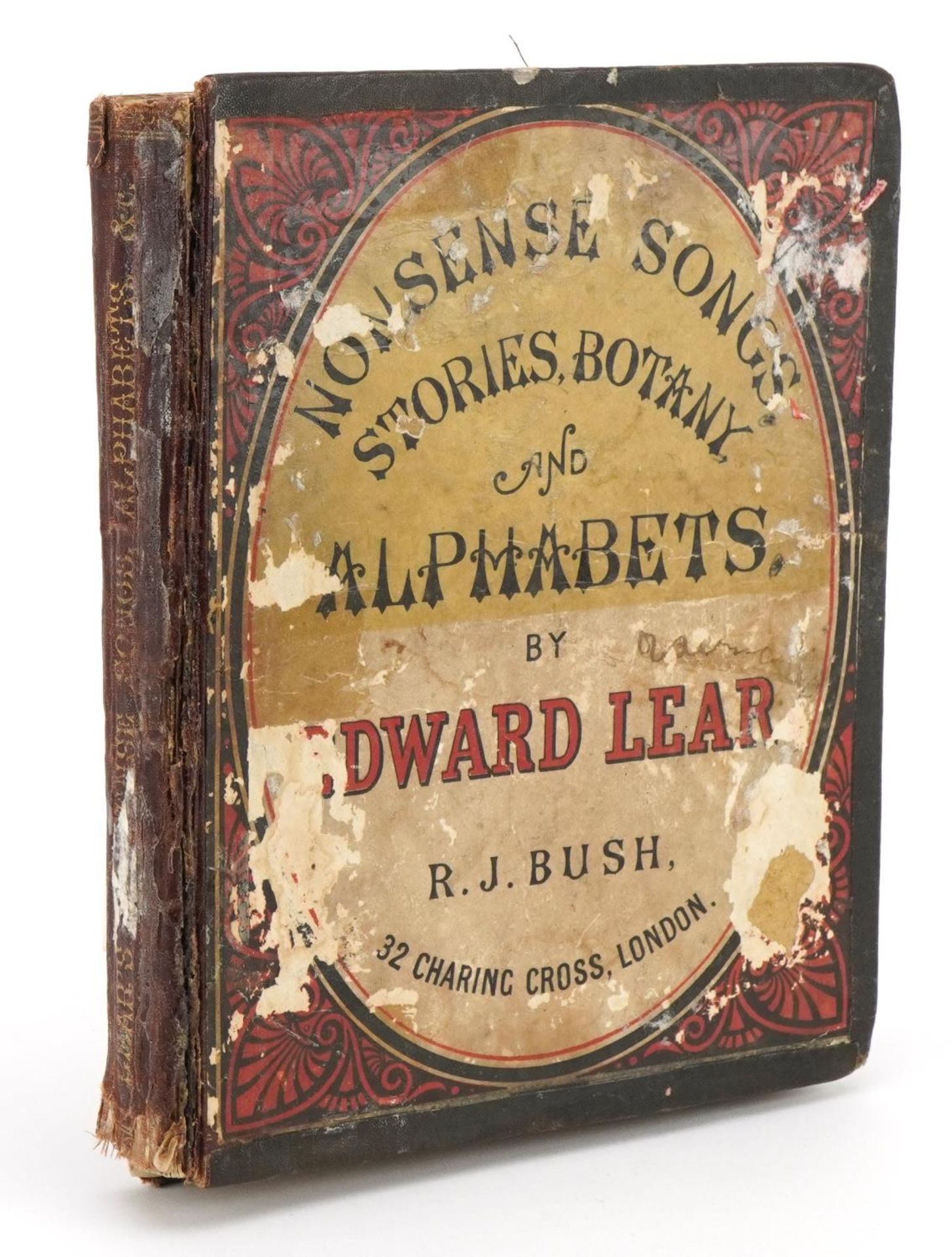 Nonsense Songs, Stories, Botany and Alphabets hardback book by Edward Lear, published London