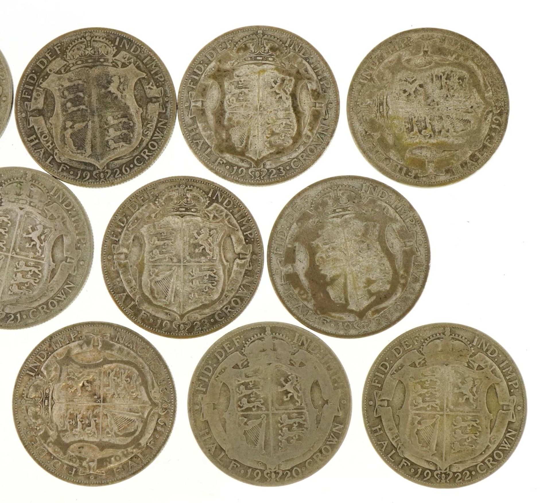 British pre decimal, pre 1947 half crowns, 232.8g For further information on this lot please contact - Image 6 of 6