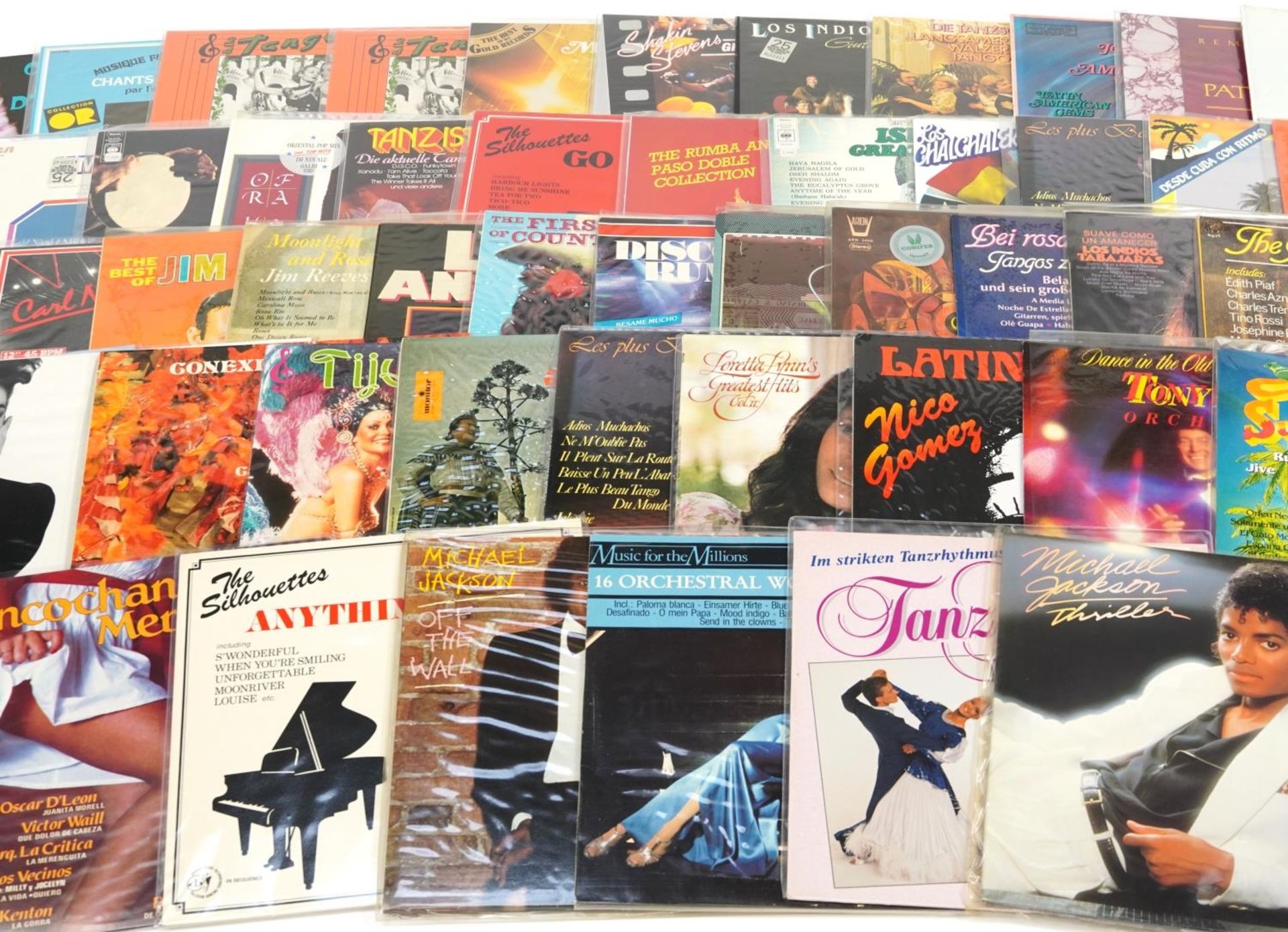 Predominantly Latin and classical vinyl LP records including Lynn Anderson, Disco Rumba, Jim Reeves, - Bild 3 aus 4