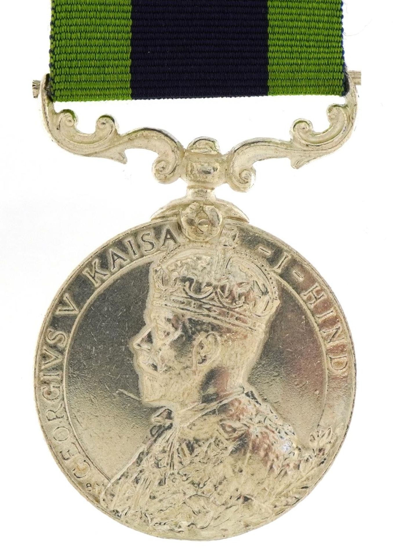 British military George V India General Service medal awarded to 2727SEP.MUNSHI KHAN.3-1.PUNJAB I